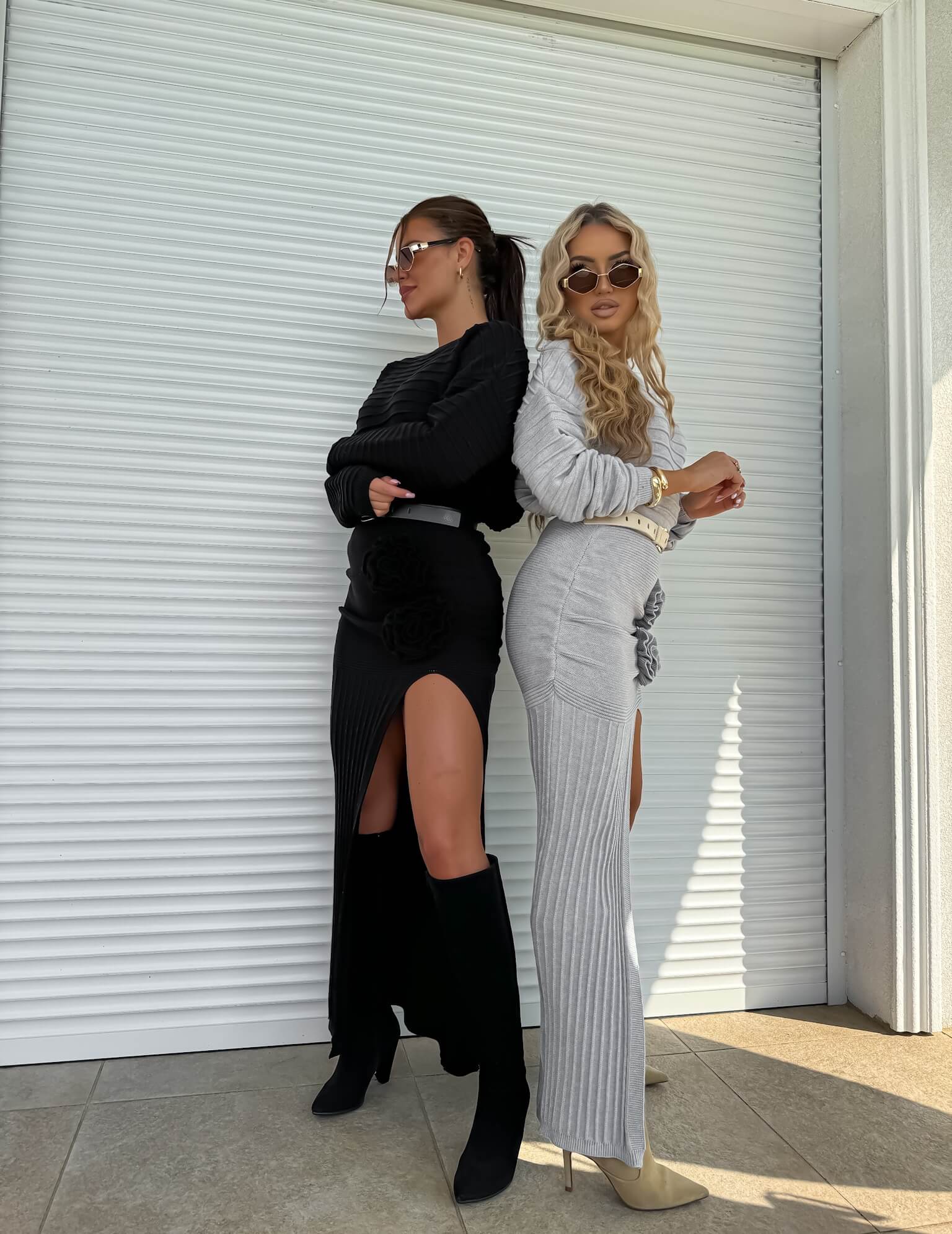 Komplet MALIBU By me szary - obrazek 4