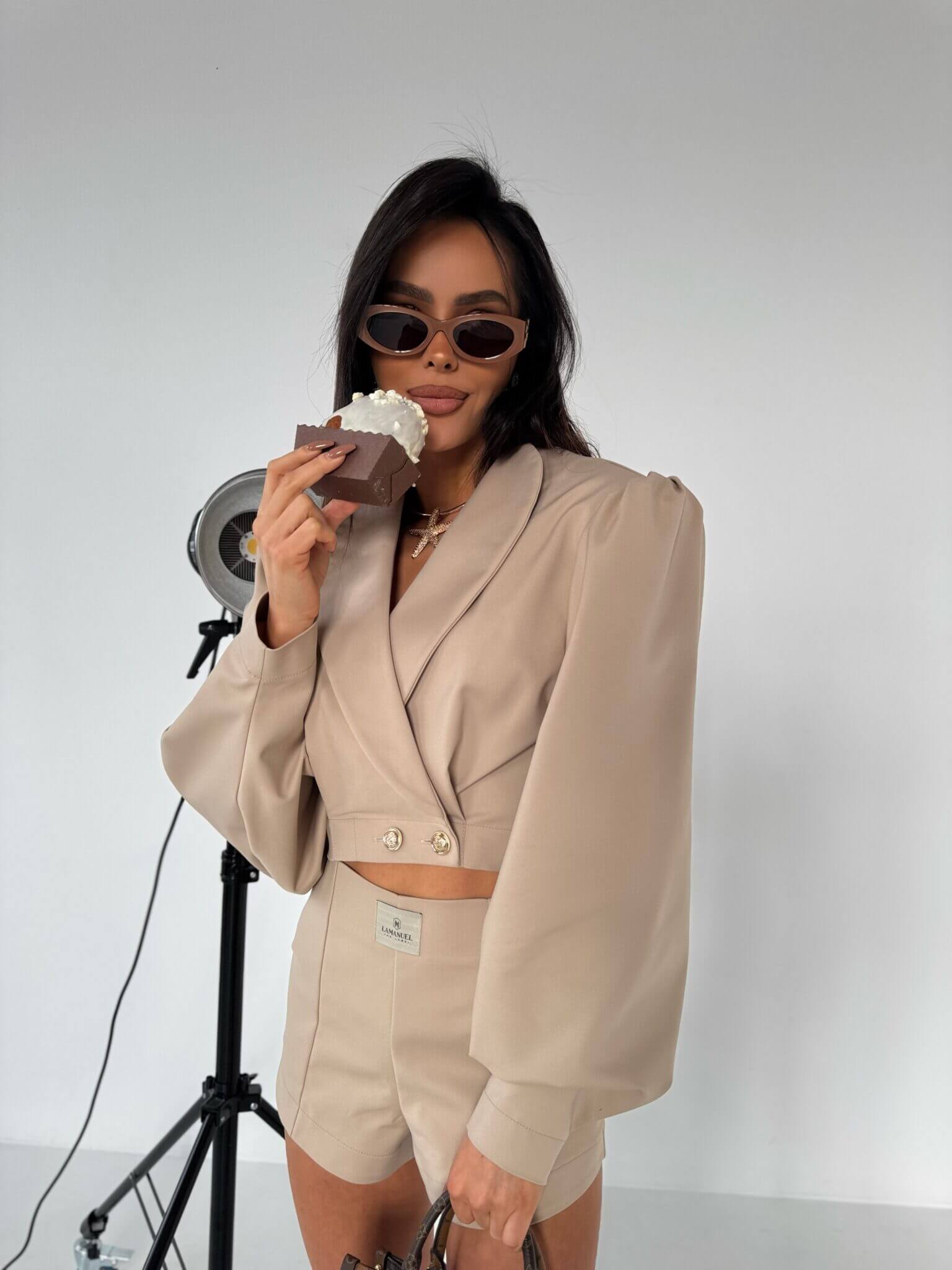 Marynarka ALTER EGO La Manuel beż - obrazek 2