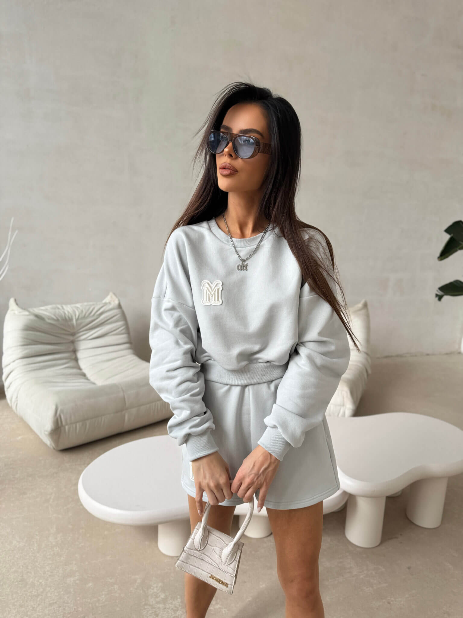 Spodenki BRIGHT La Manuel szare - obrazek 3