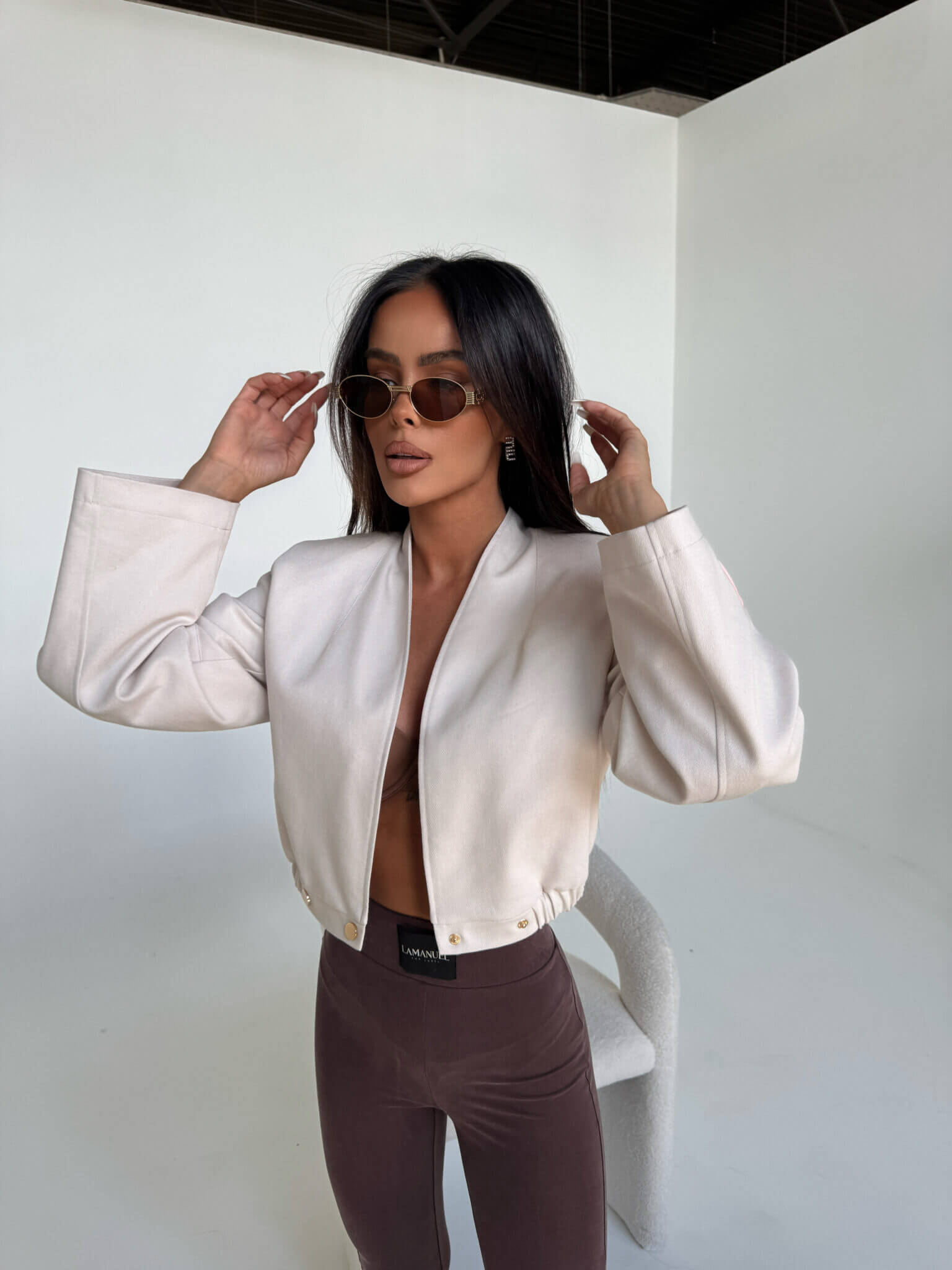 Kurtka BIG DEAL LaManuel beż - obrazek 5