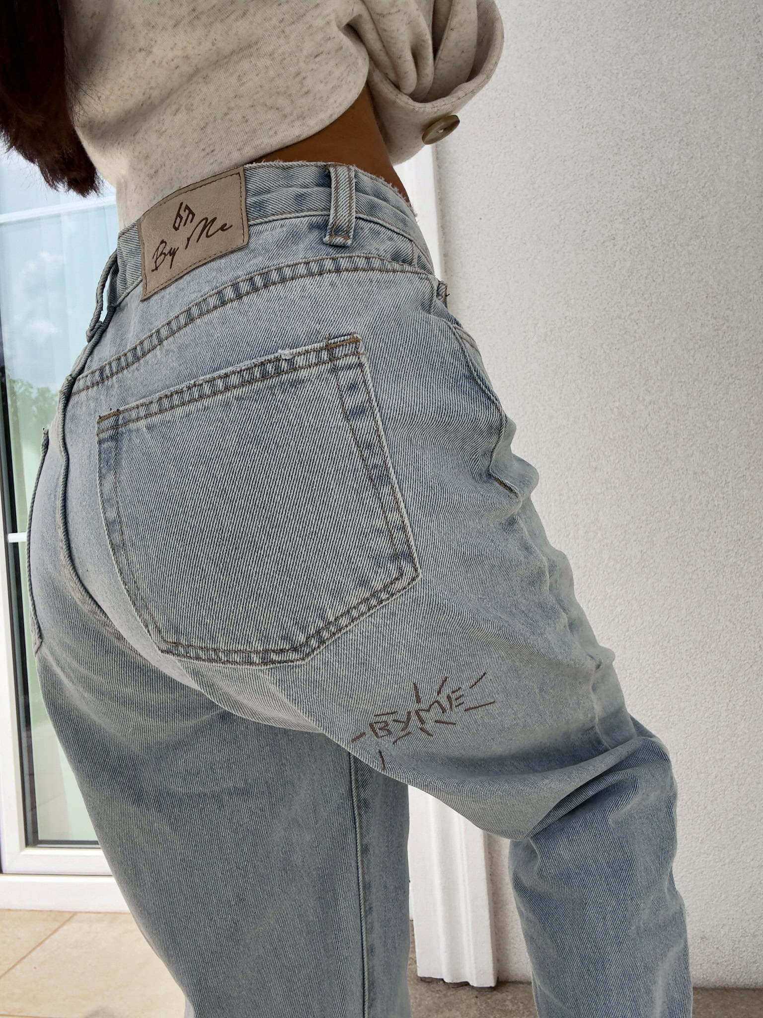 Spodnie jeans MOM FIT BLESS By Me