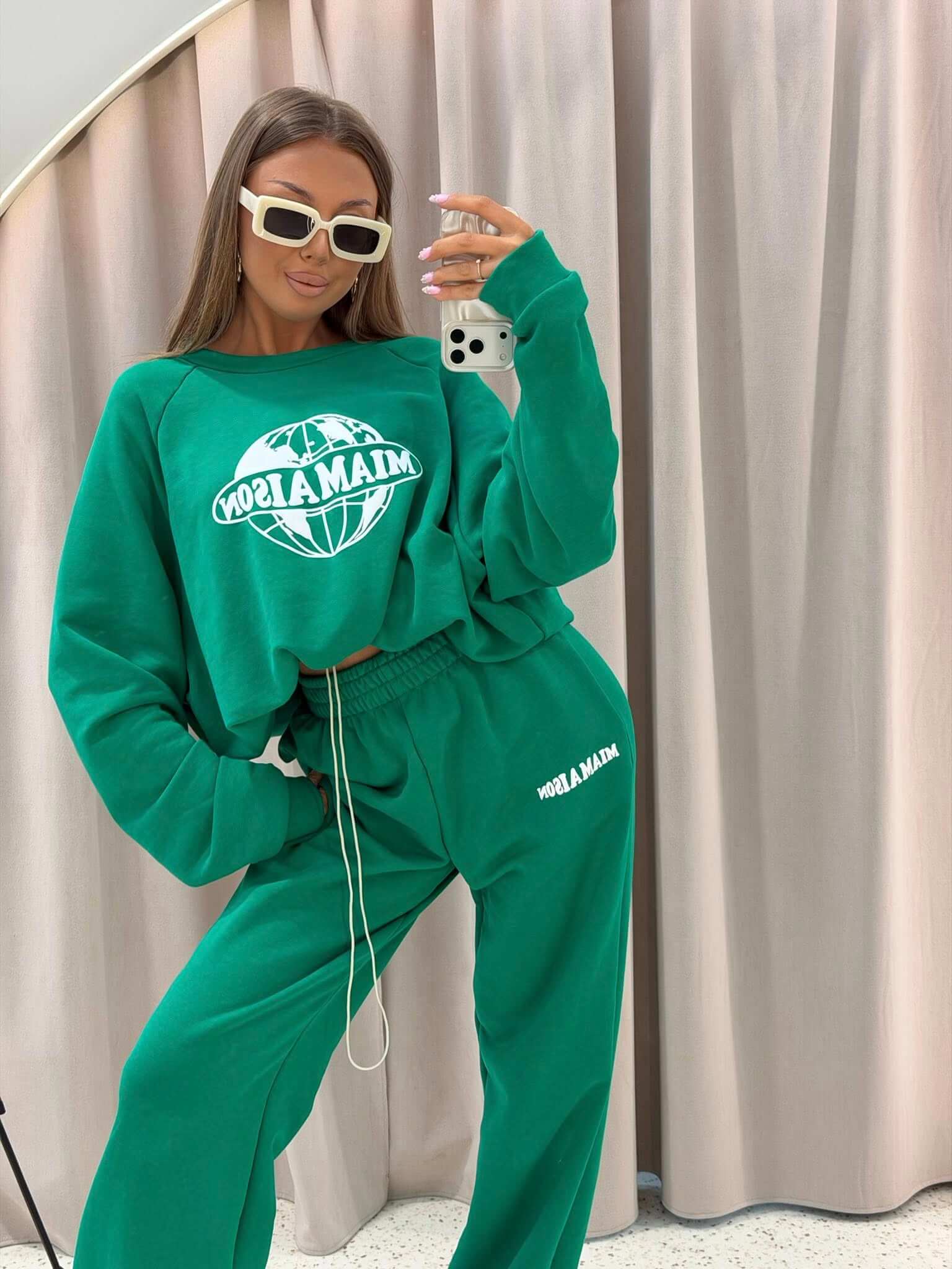 Komplet WORLDWIDE Mia Maison zieleń - obrazek 4