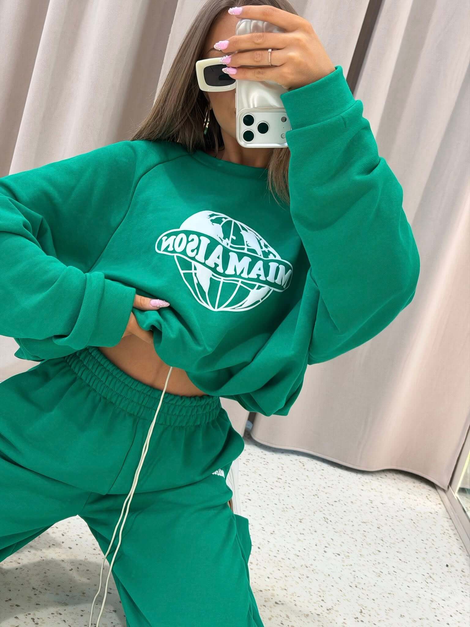 Komplet WORLDWIDE Mia Maison zieleń - obrazek 3