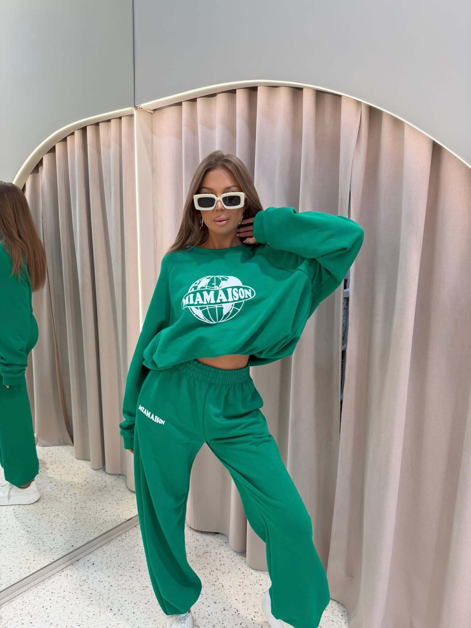 Komplet WORLDWIDE Mia Maison zieleń