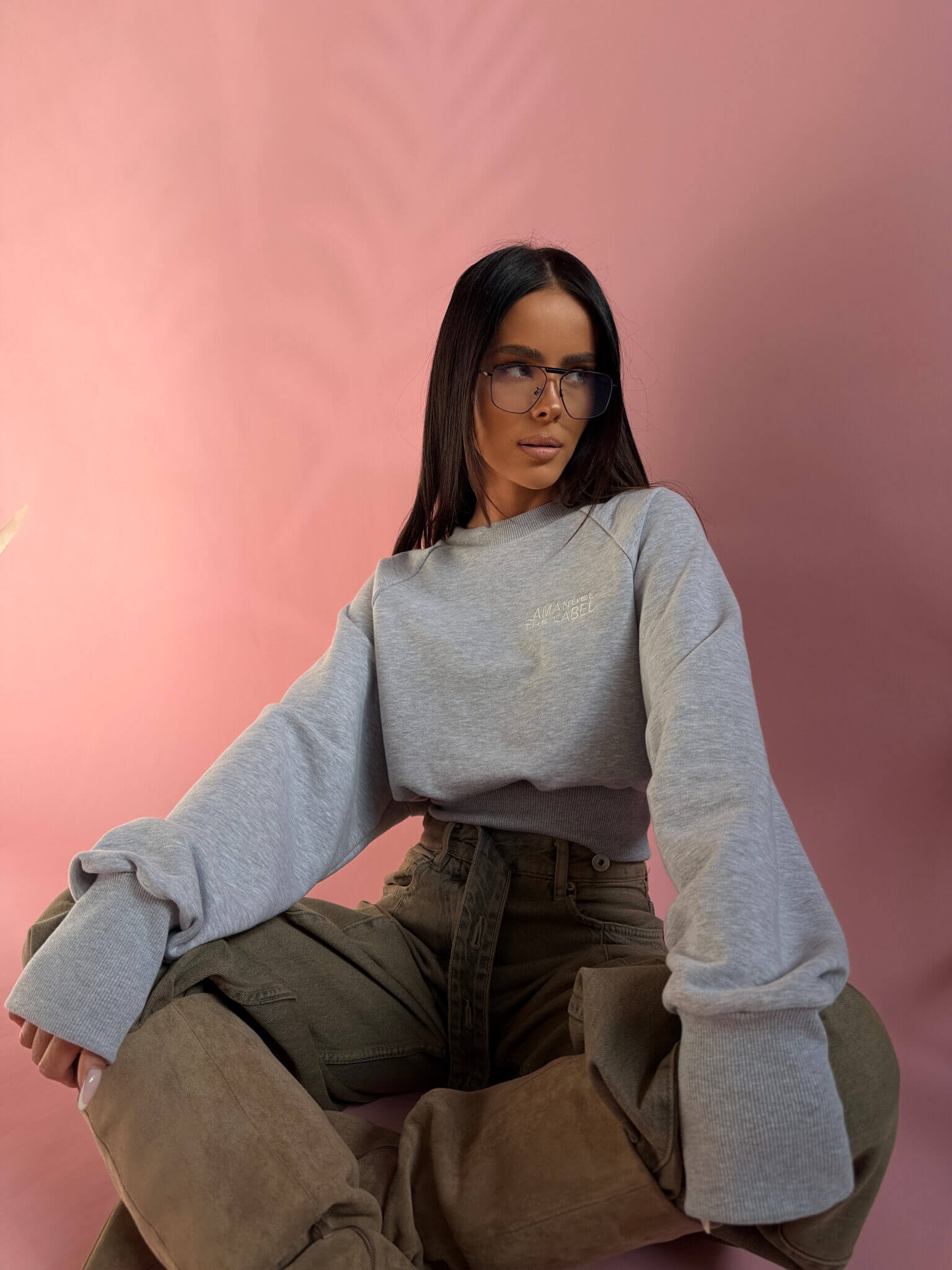 Bluza PULSE LaManuel szara - obrazek 4