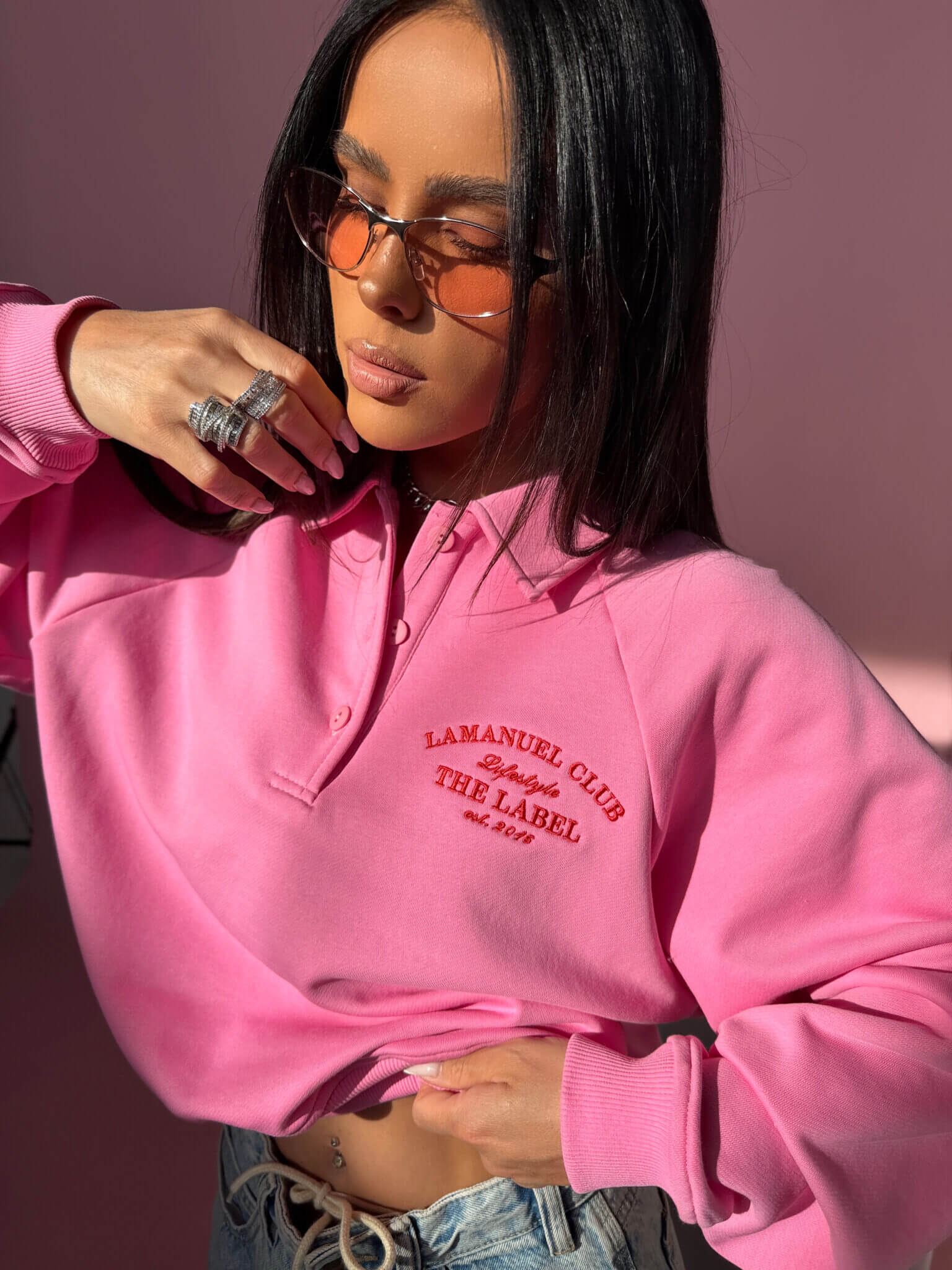 Bluza LA CLUB LaManuel róż