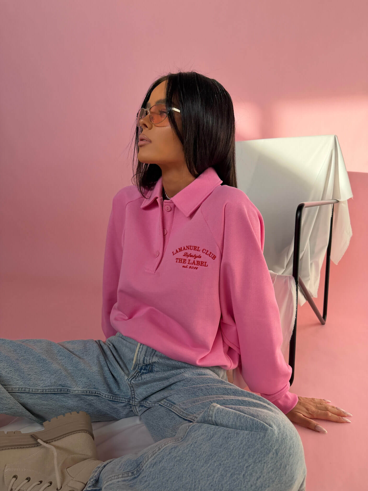 Bluza LA CLUB LaManuel róż - obrazek 5