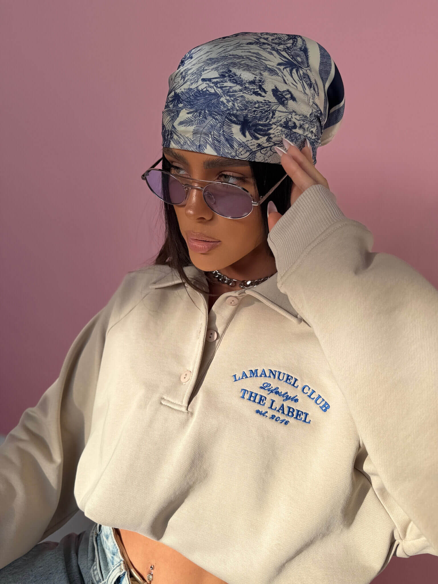 Bluza LA CLUB LaManuel beż - obrazek 3