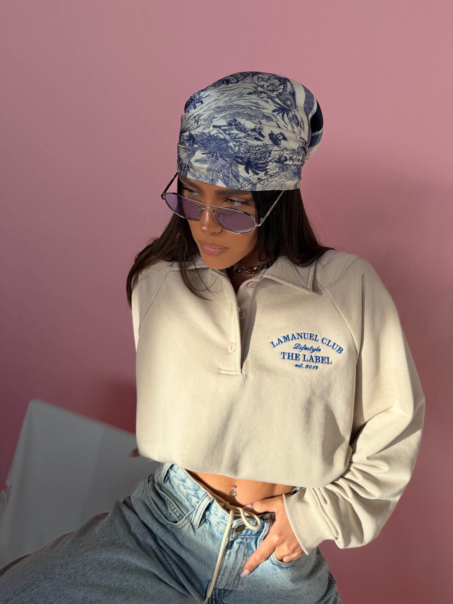 Bluza LA CLUB LaManuel beż - obrazek 5