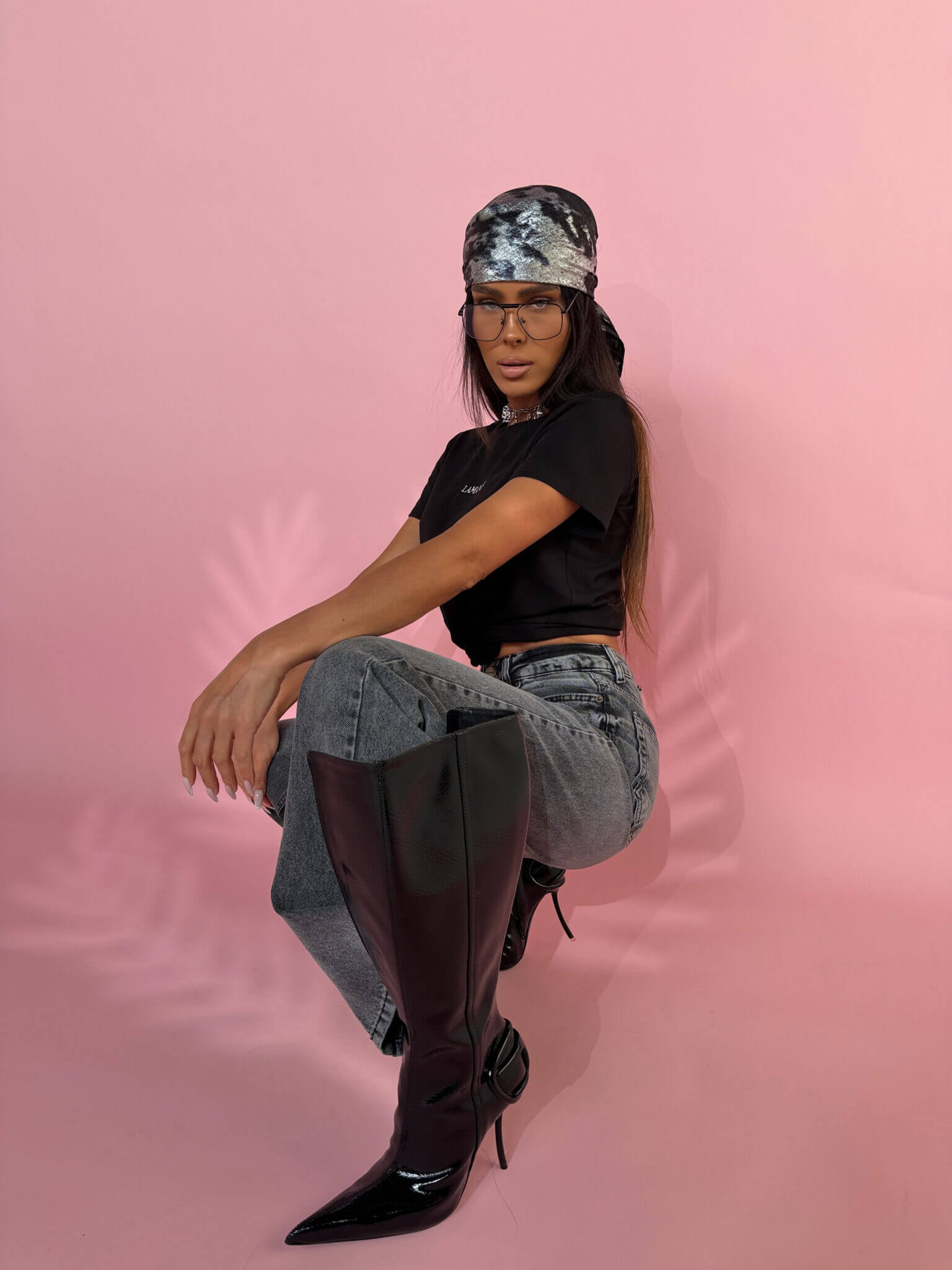 Tshirt SASSY LaManuel czarny - obrazek 4