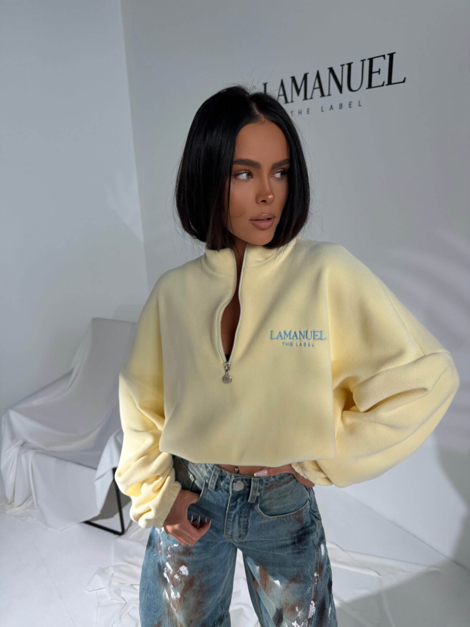 Bluza WARM UP LaManuel lemon - obrazek 7