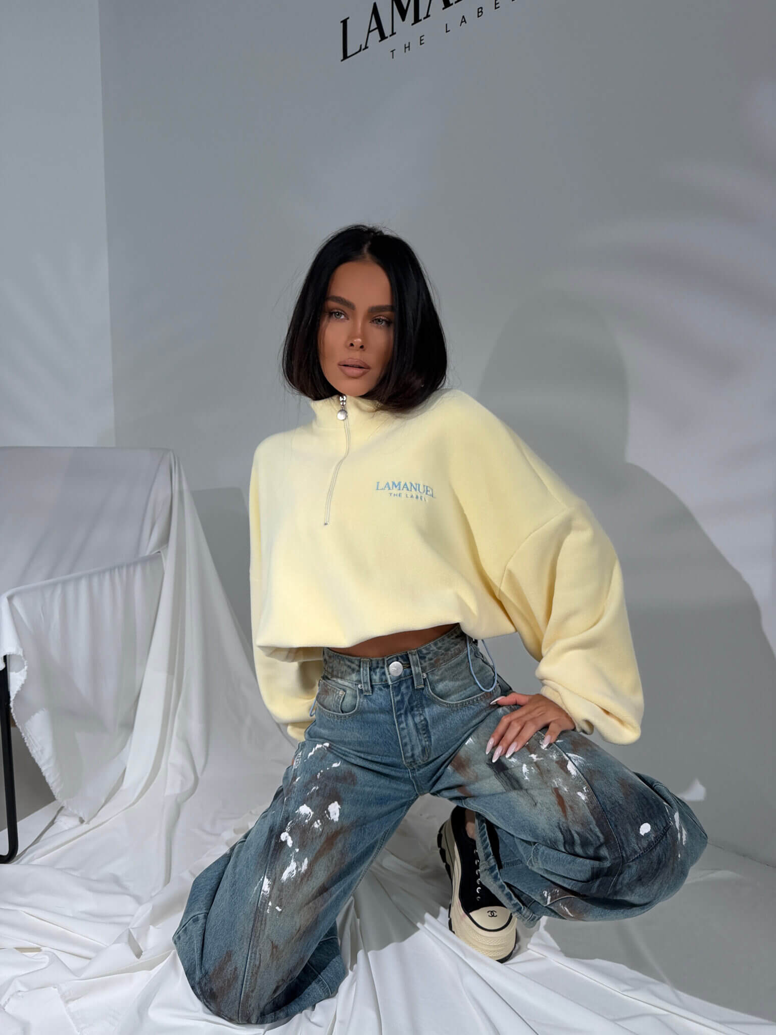 Bluza WARM UP LaManuel lemon - obrazek 3