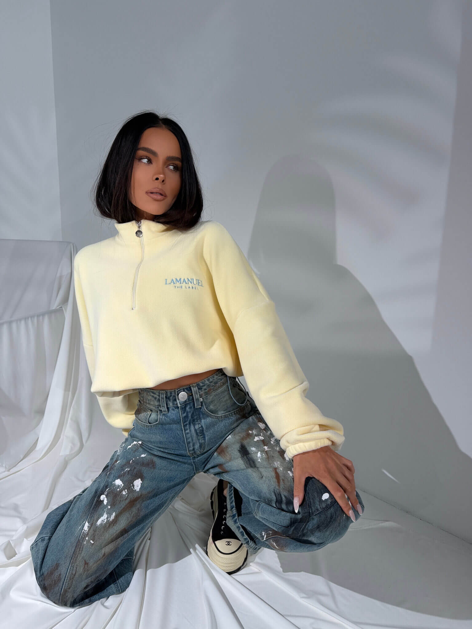 Bluza WARM UP LaManuel lemon - obrazek 5