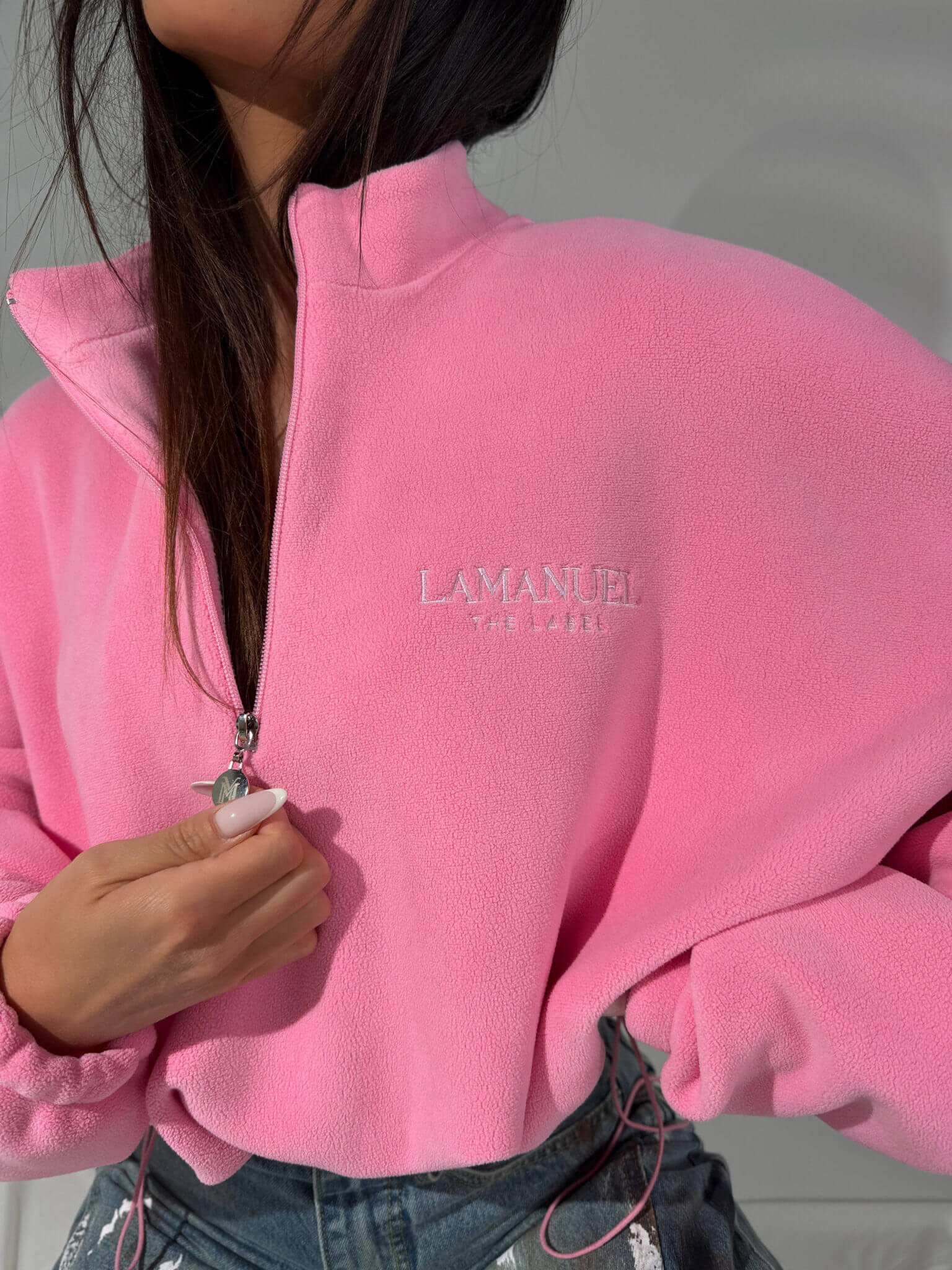 Bluza WARM UP LaManuel bubblegum - obrazek 3