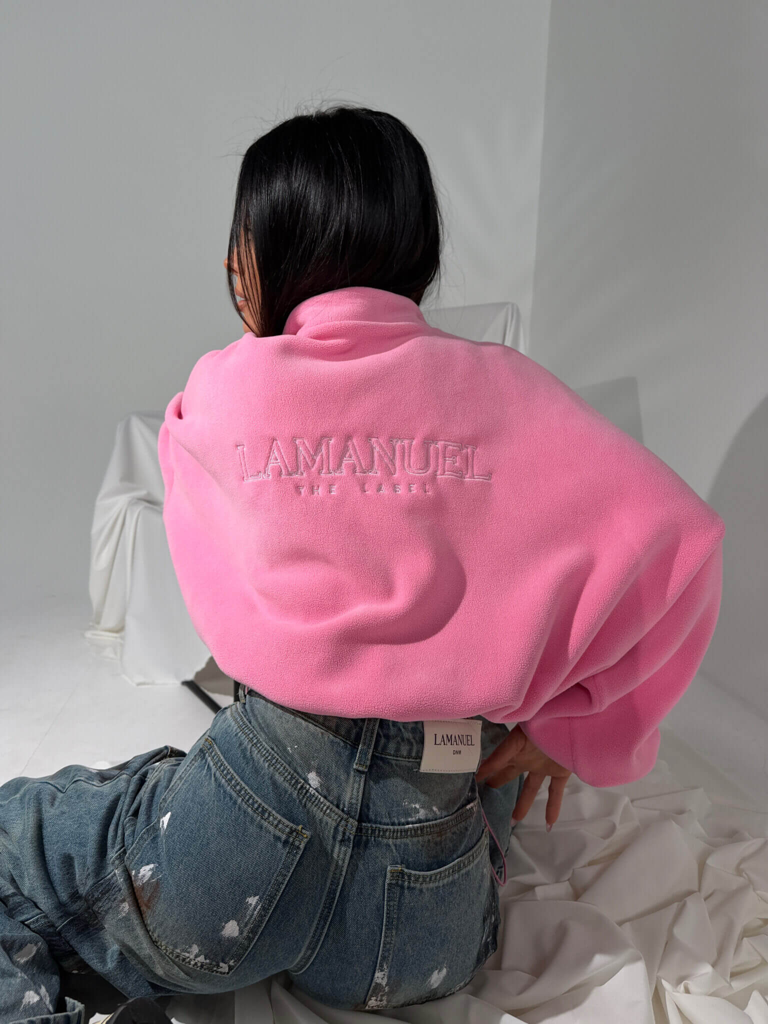 Bluza WARM UP LaManuel bubblegum - obrazek 2