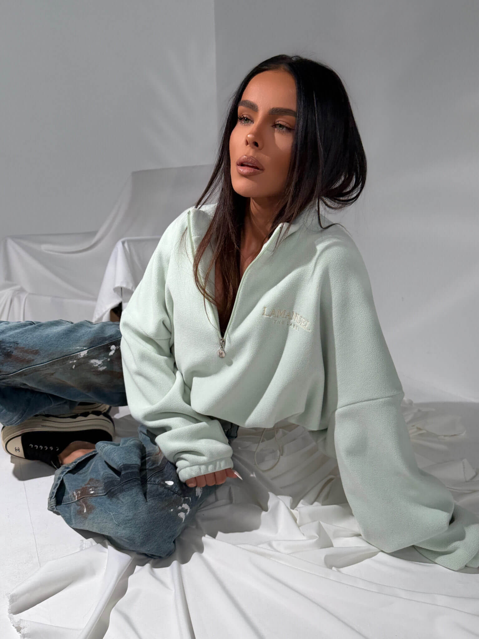 Bluza WARM UP LaManuel matcha