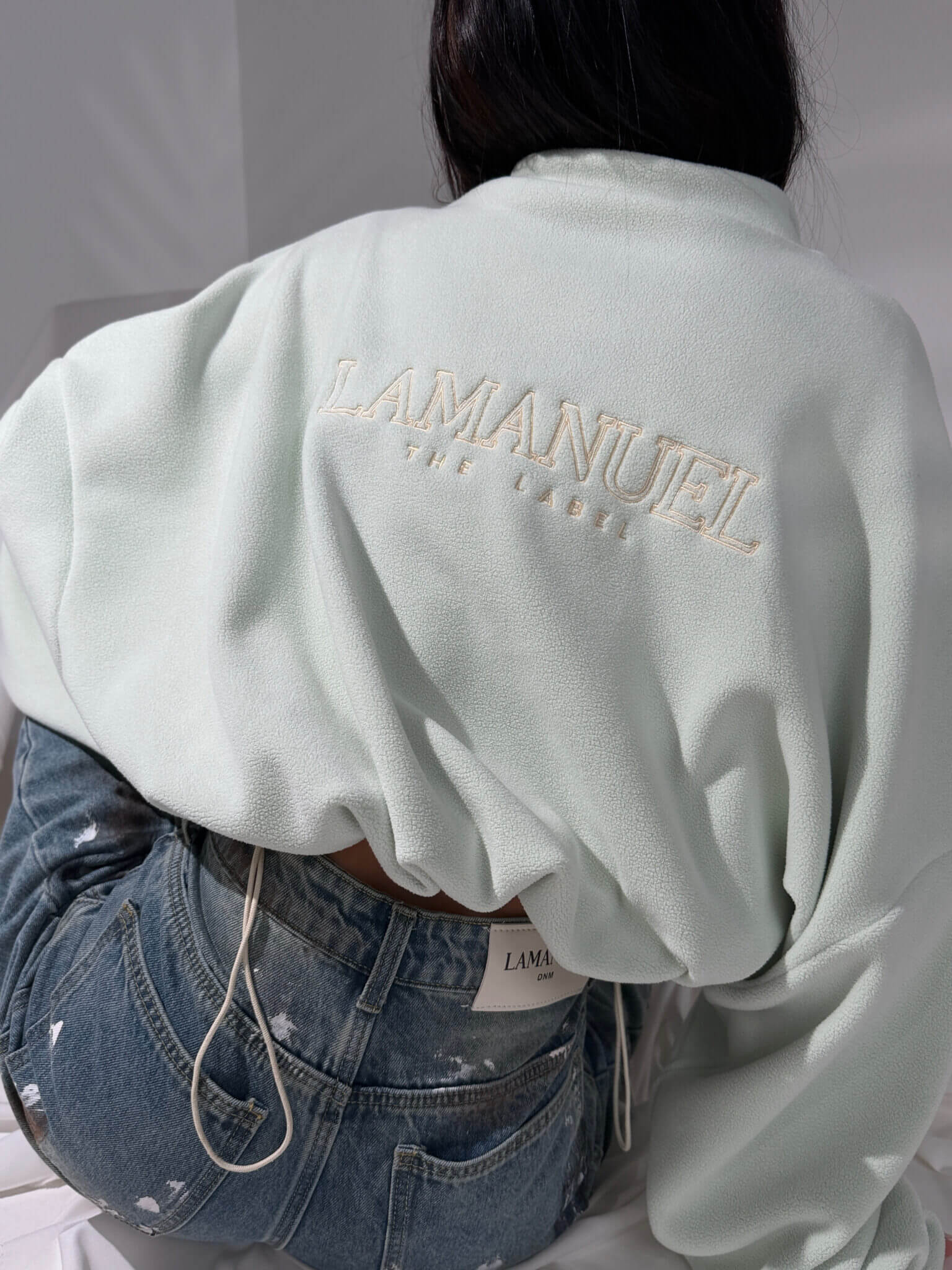 Bluza WARM UP LaManuel matcha - obrazek 4