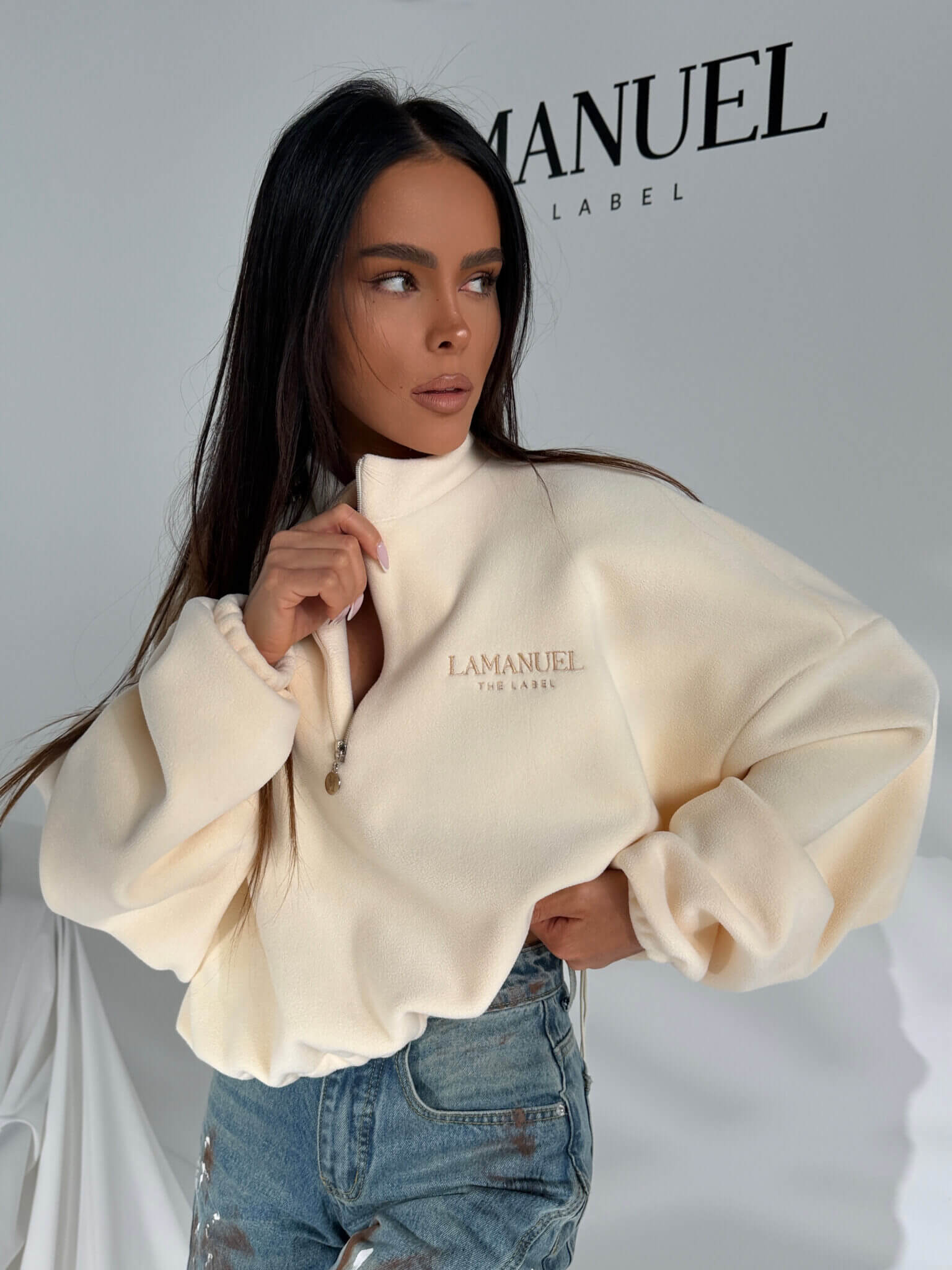 Bluza WARM UP LaManuel milk