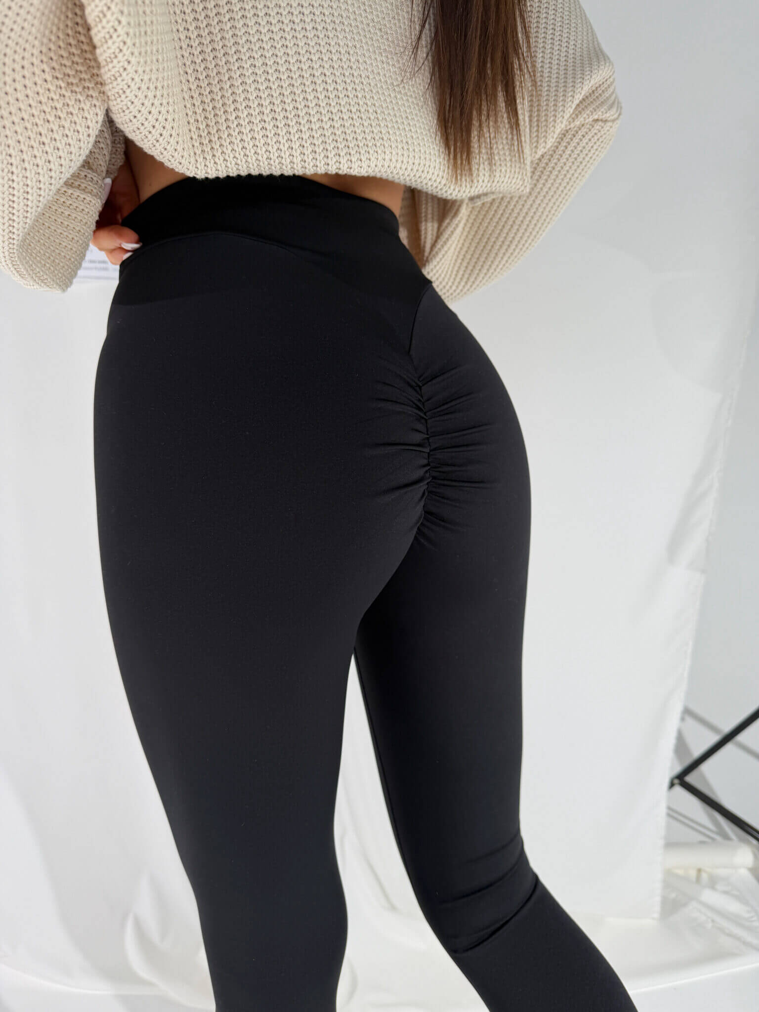 Legginsy SPEED La Manuel czarne - obrazek 5