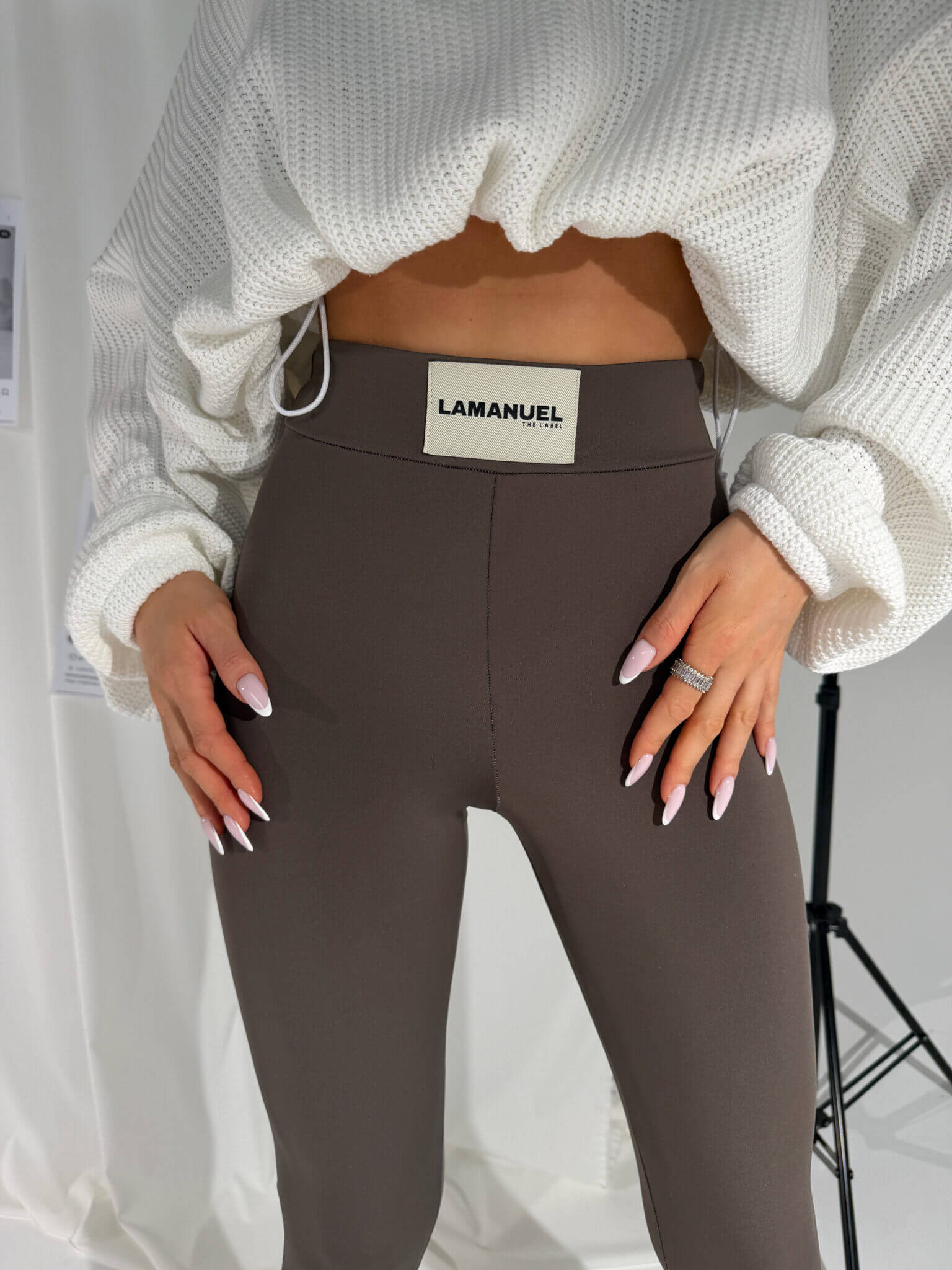 Legginsy SPEED La Manuel latte - obrazek 2