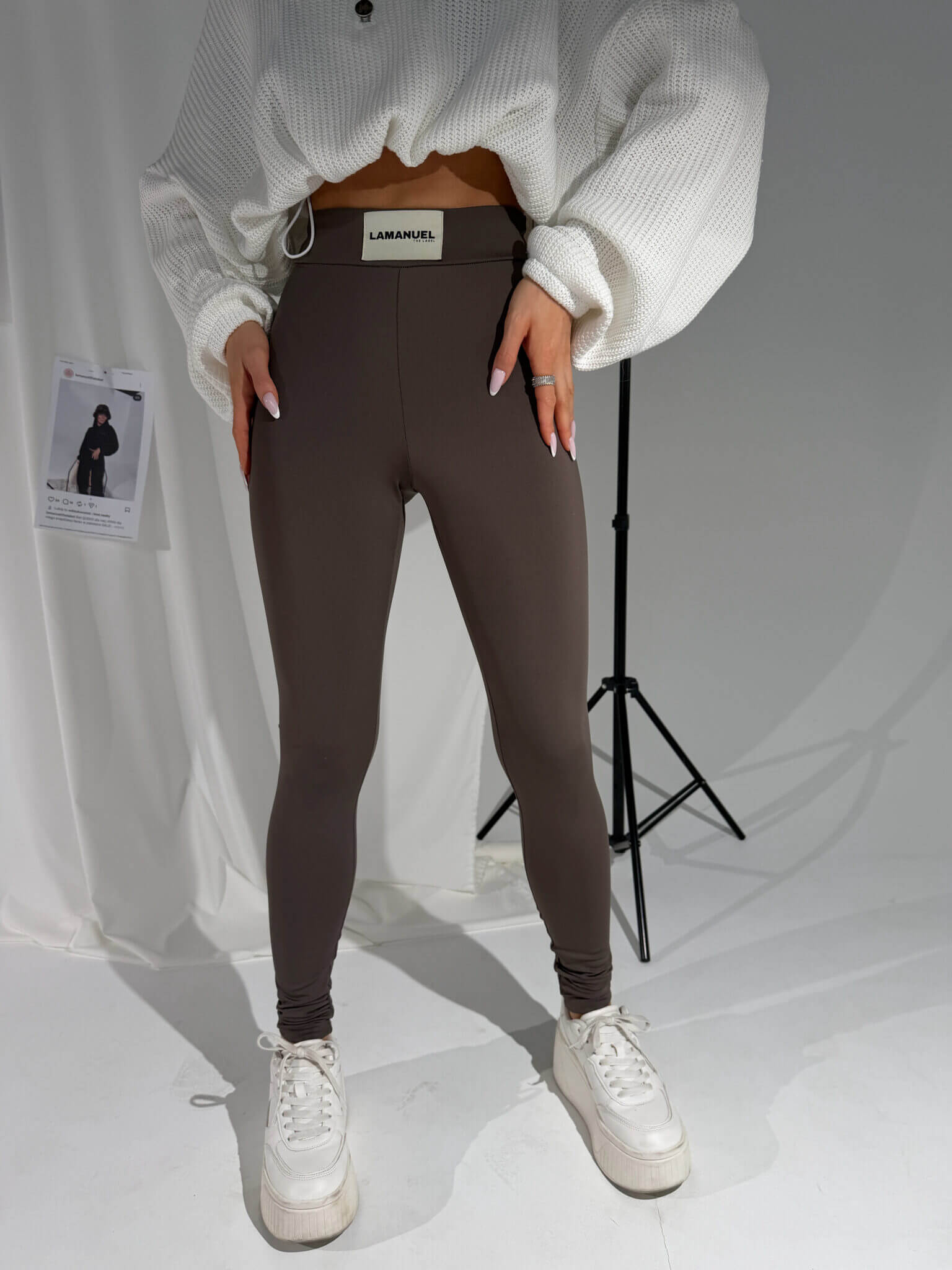 Legginsy SPEED La Manuel latte