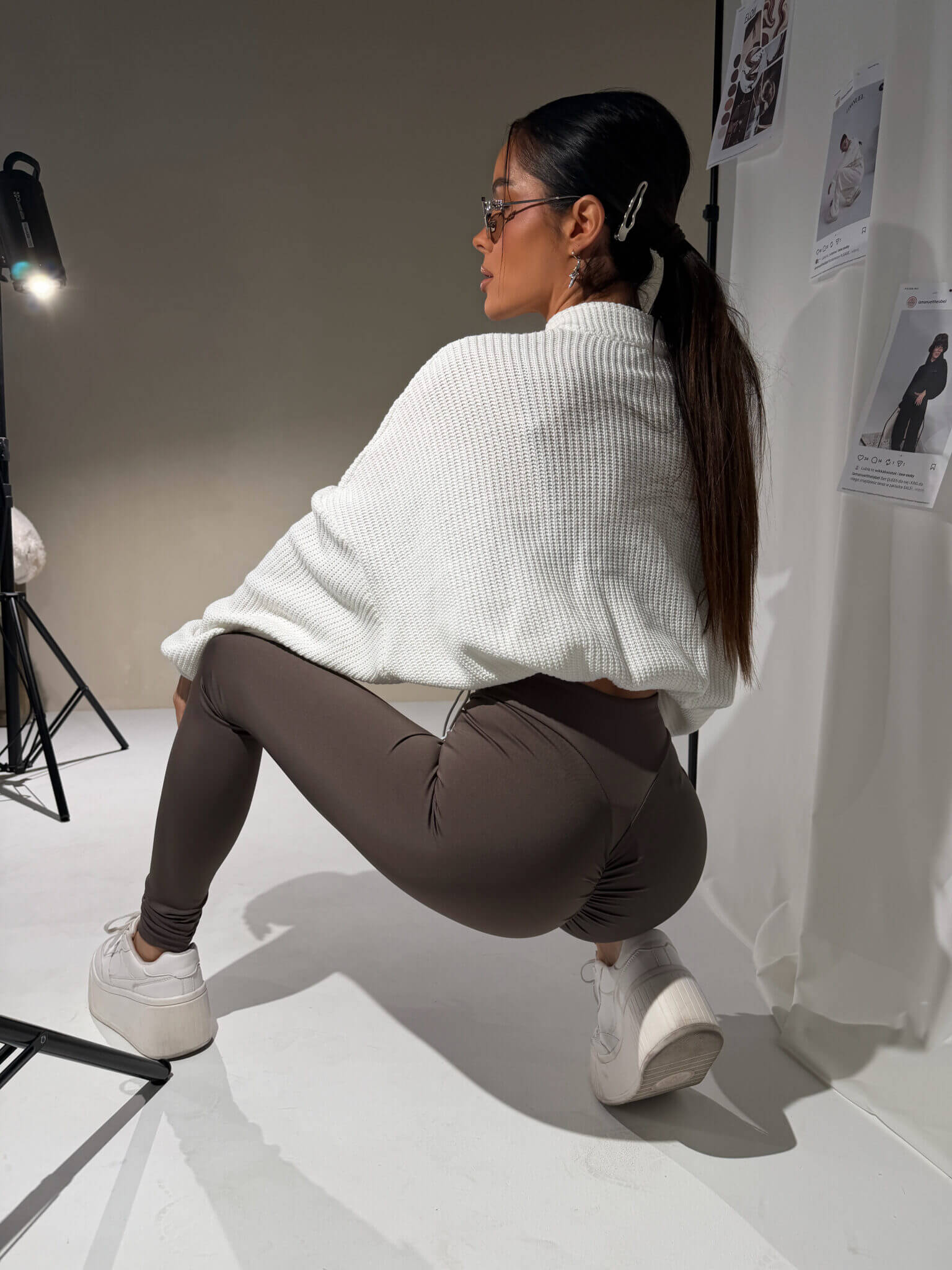 Legginsy SPEED La Manuel latte - obrazek 4