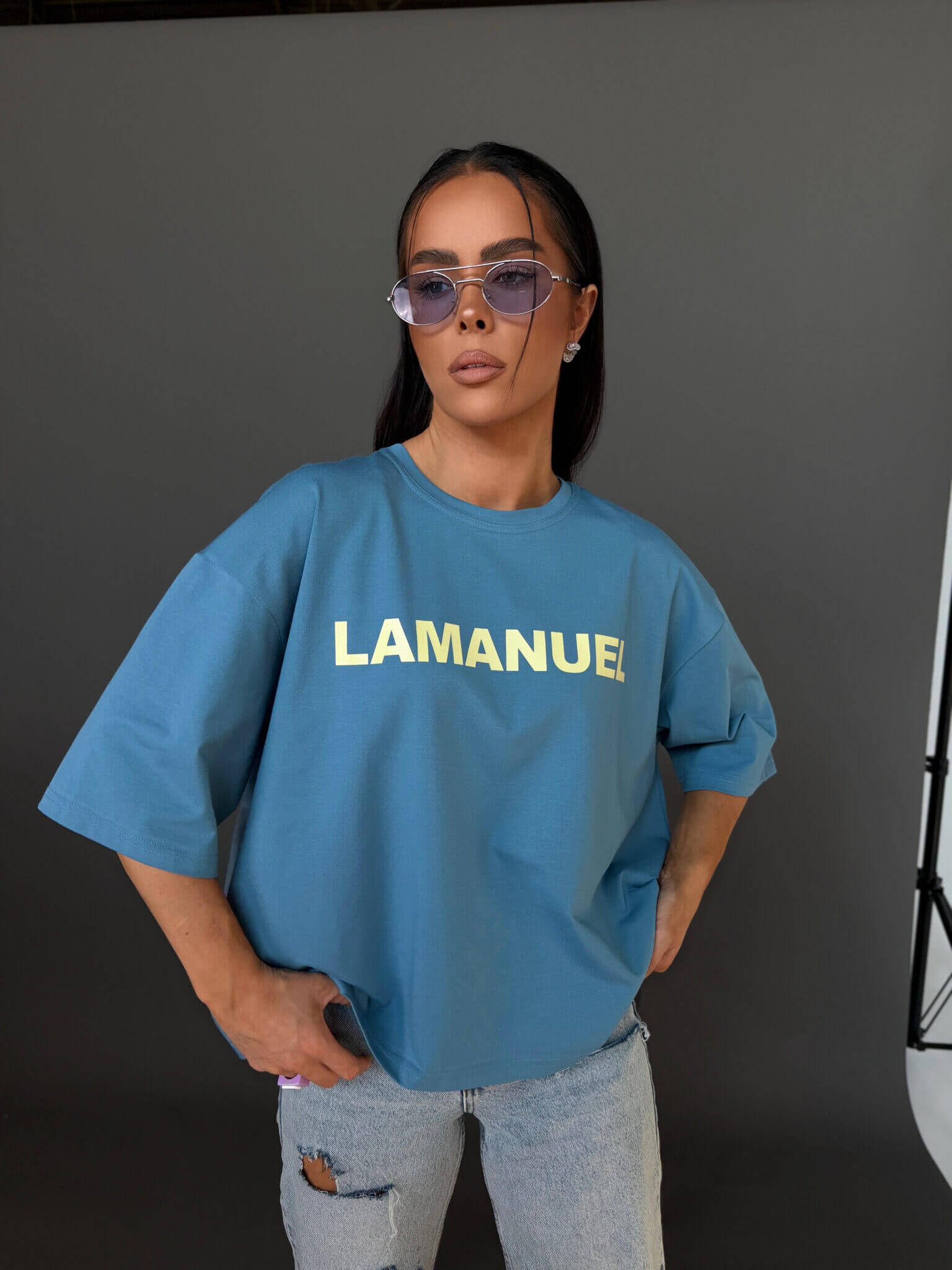 Tshirt BLANK LaManuel jeans