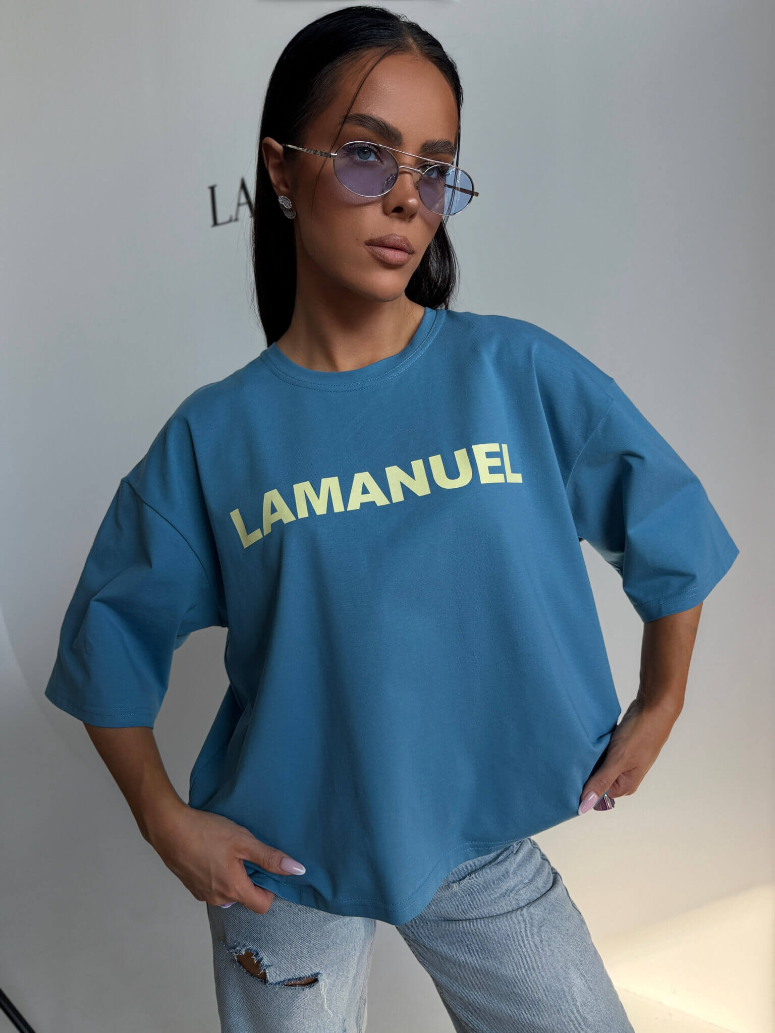 Tshirt BLANK LaManuel jeans - obrazek 4
