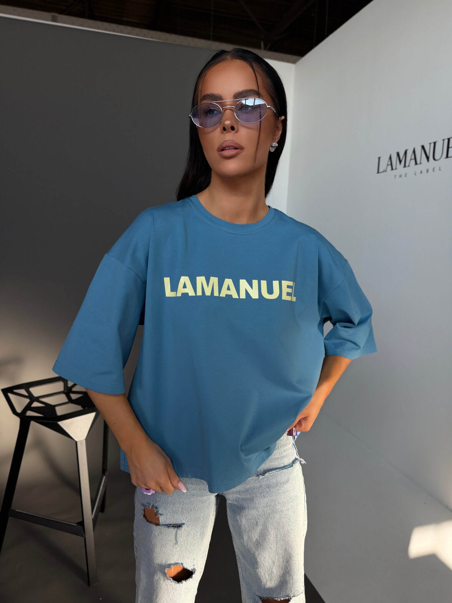 Tshirt BLANK LaManuel jeans - obrazek 3