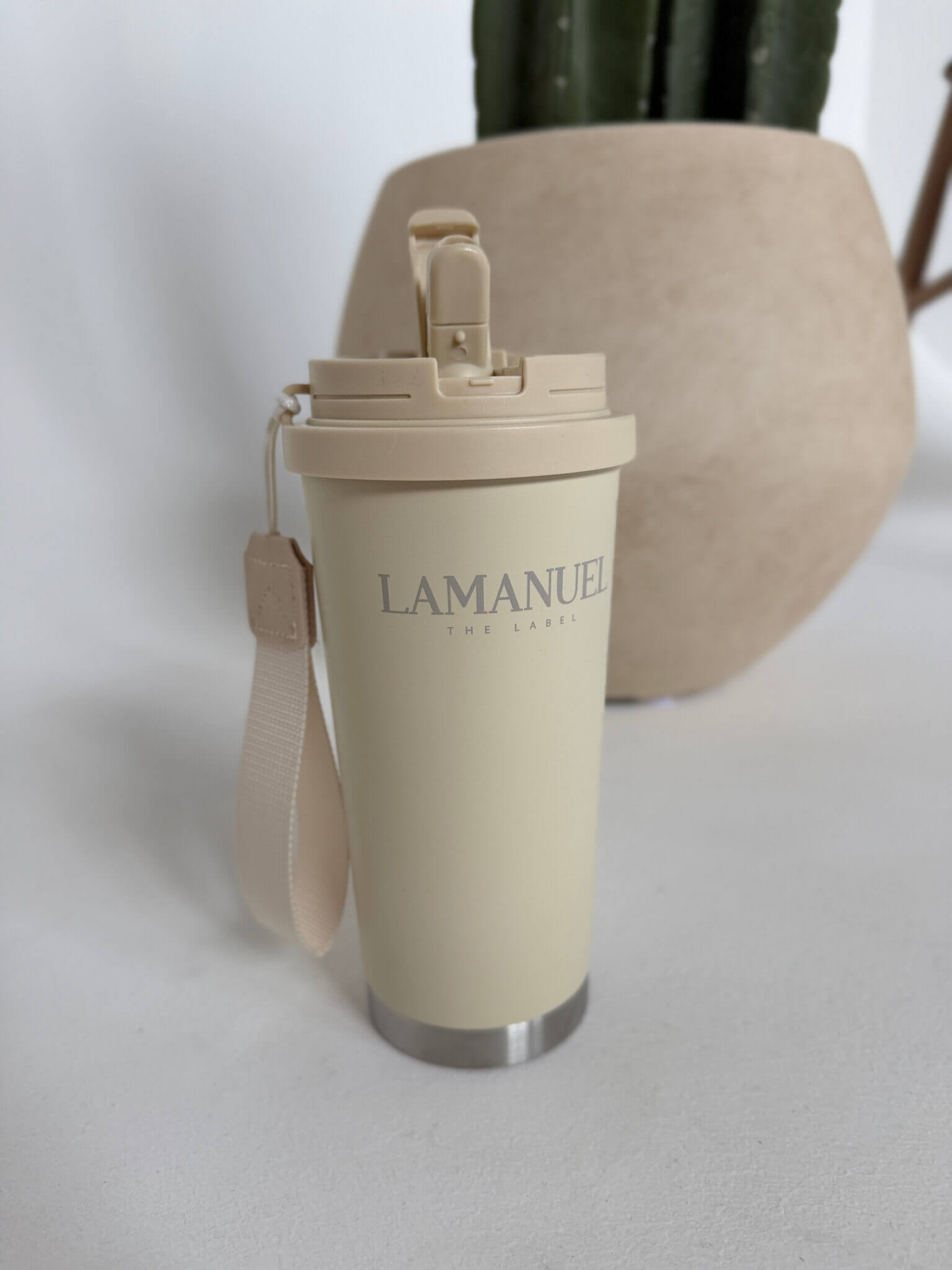 Kubek termiczny CELLO LaManuel beż