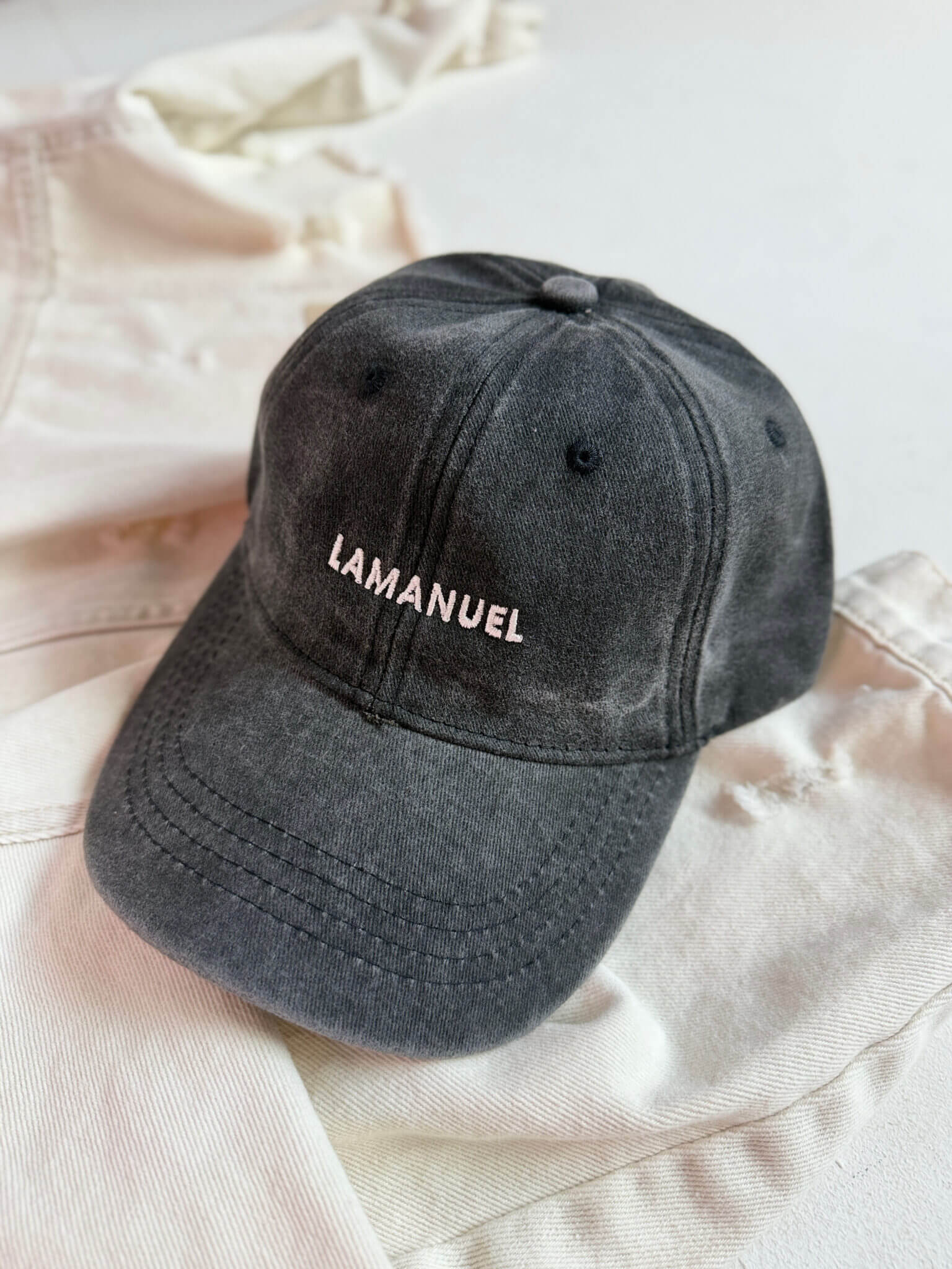 Czapka BONDI La Manuel washed black