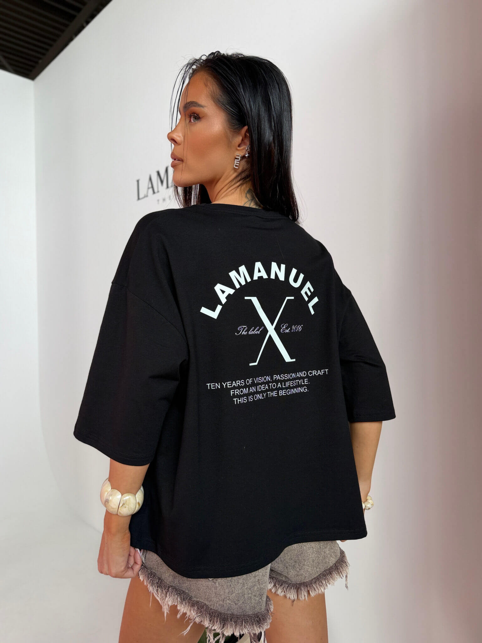 Tshirt LEGACY La Manuel czarny - obrazek 3