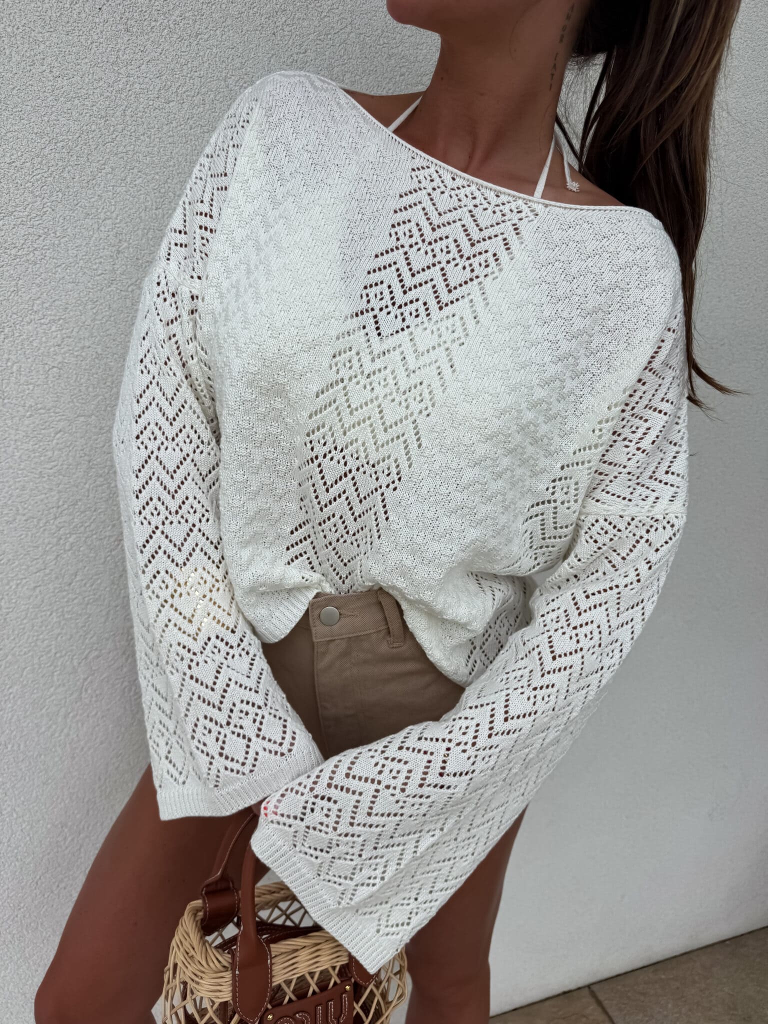 Sweter LUGANO By Me ecru