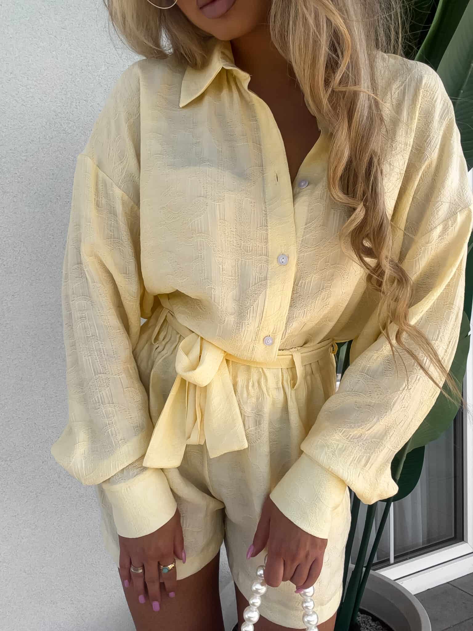 Komplet GLOW By me bananowy