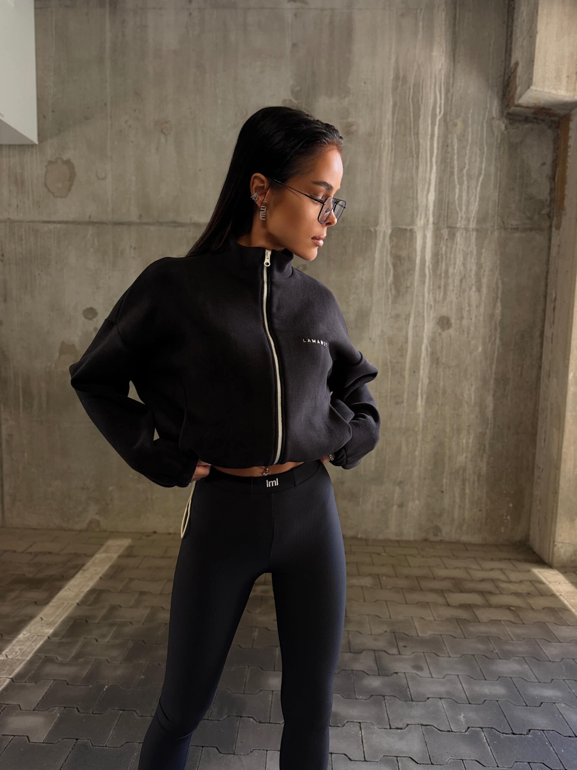 Bluza FROST La Manuel czarna - obrazek 3