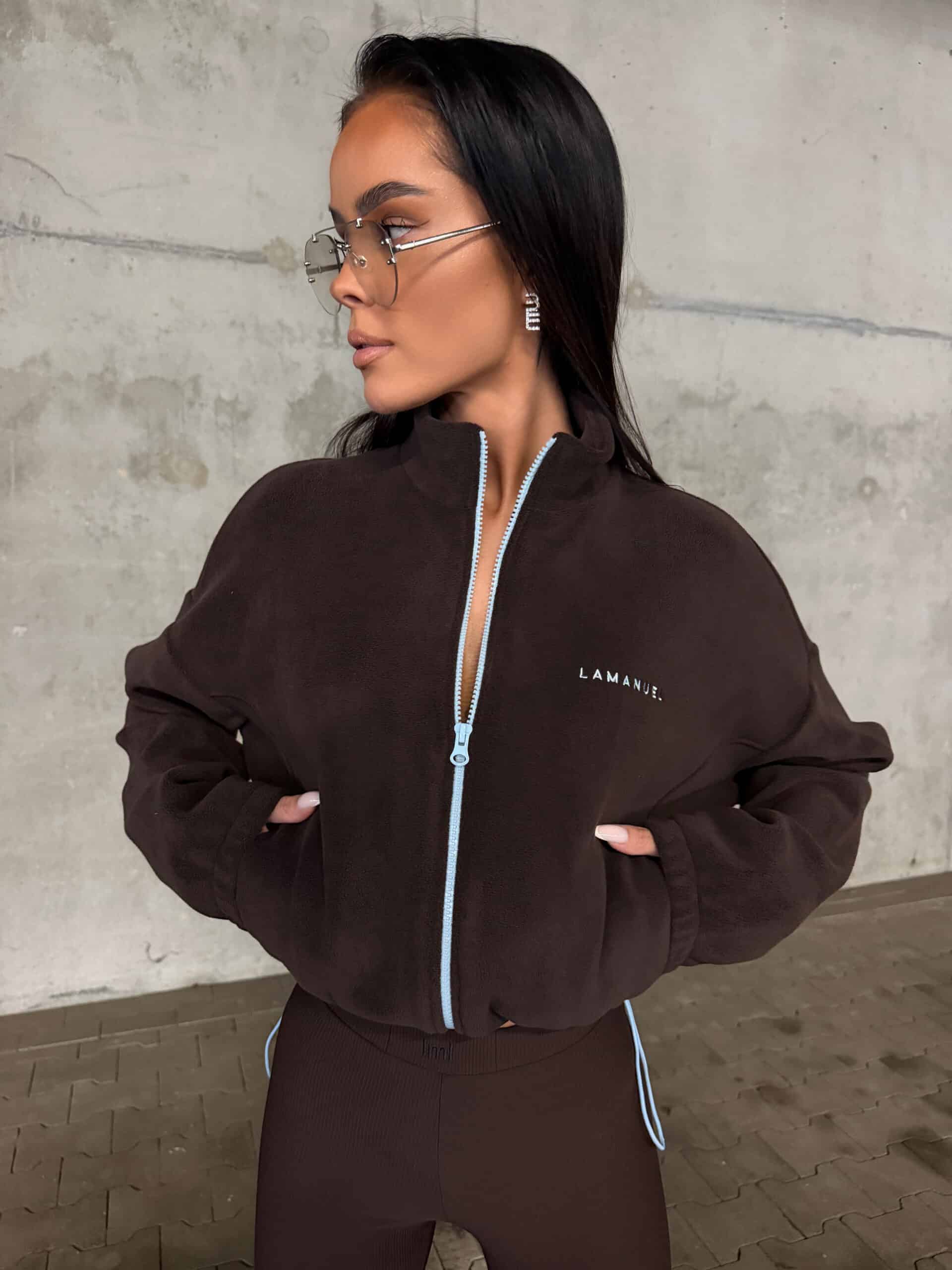 Bluza FROST La Manuel czekolada - obrazek 5