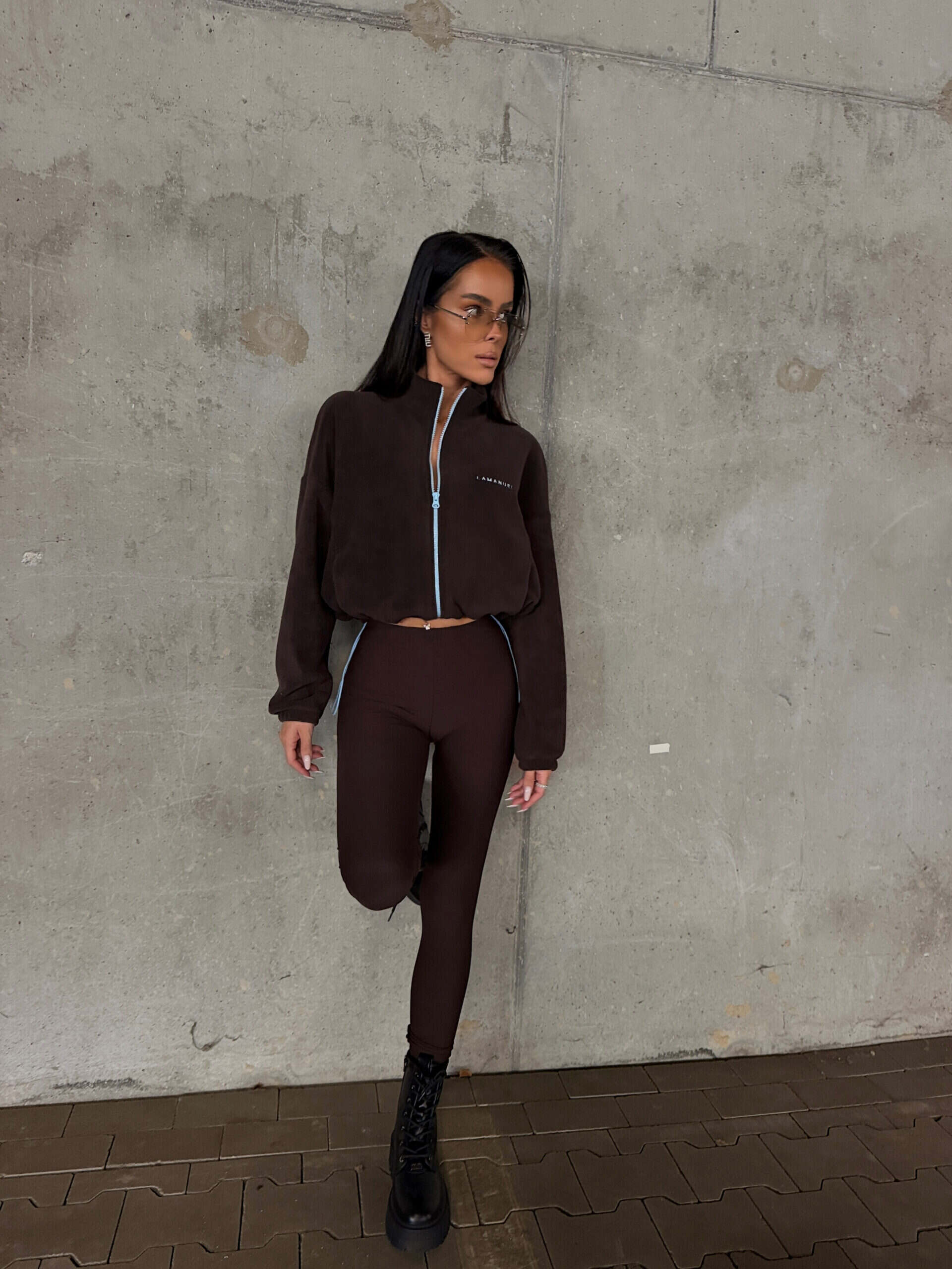 Bluza FROST La Manuel czekolada - obrazek 3