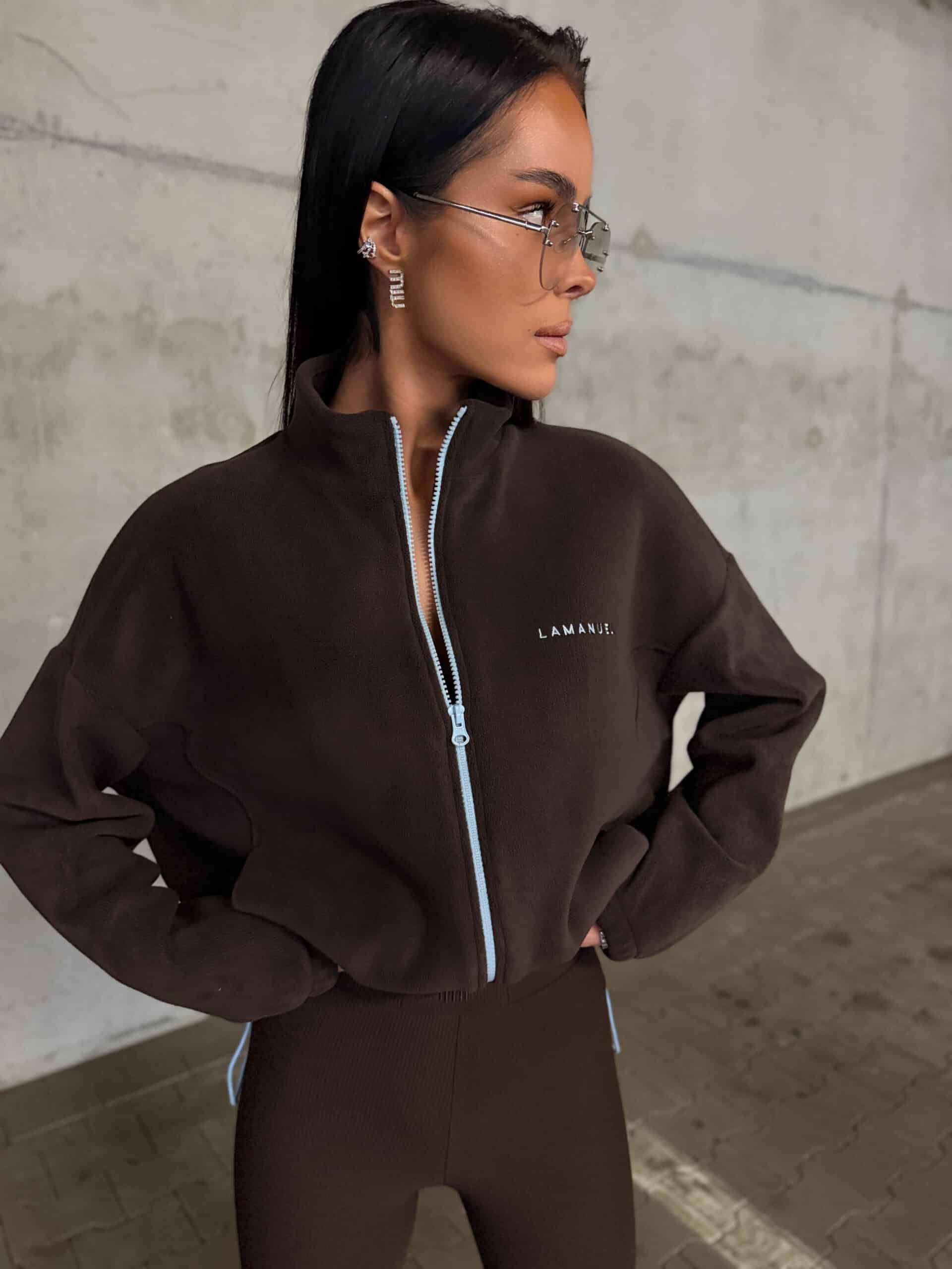 Bluza FROST La Manuel czekolada - obrazek 4
