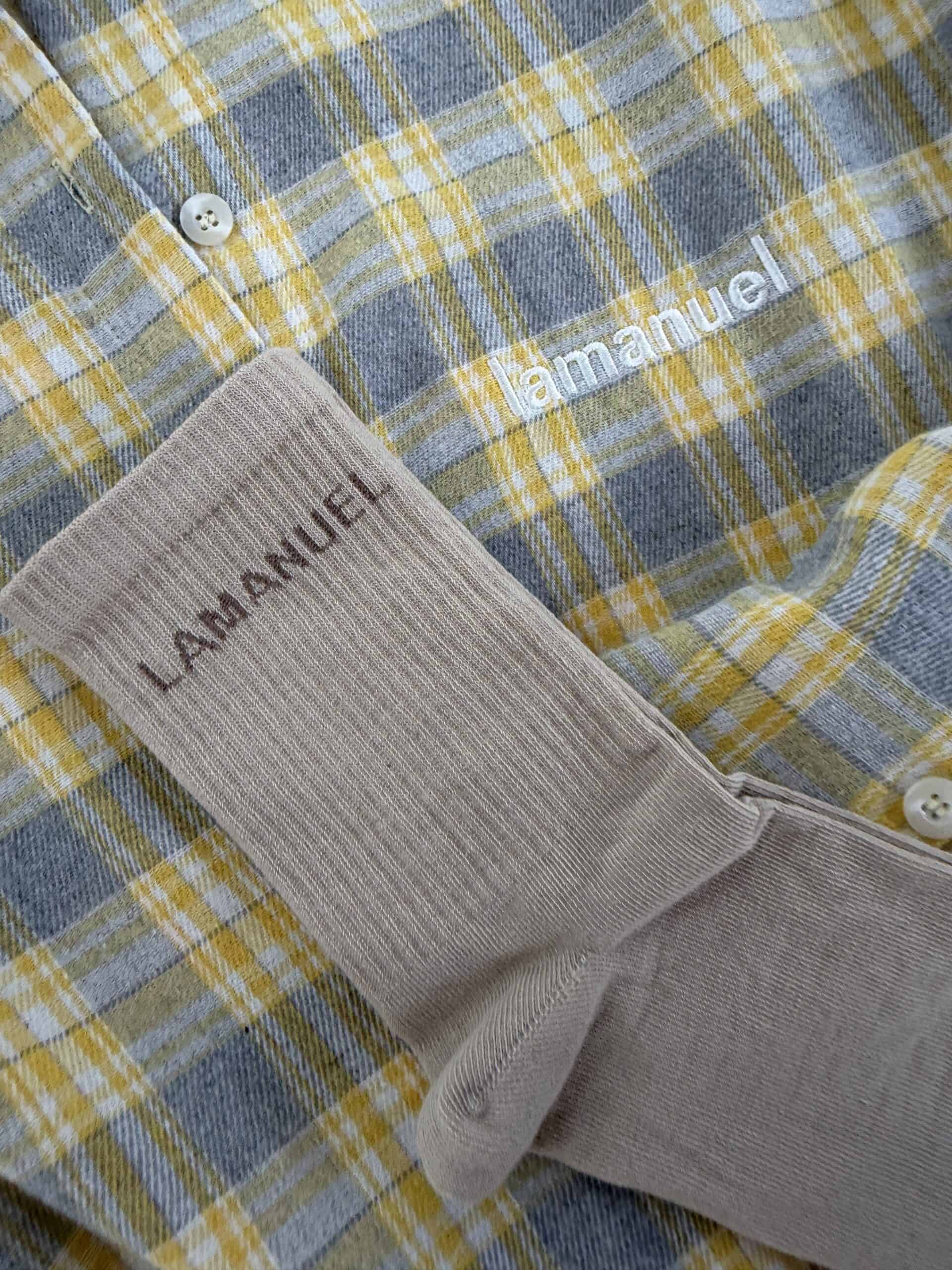 Skarpety DAILY La Manuel beżowe