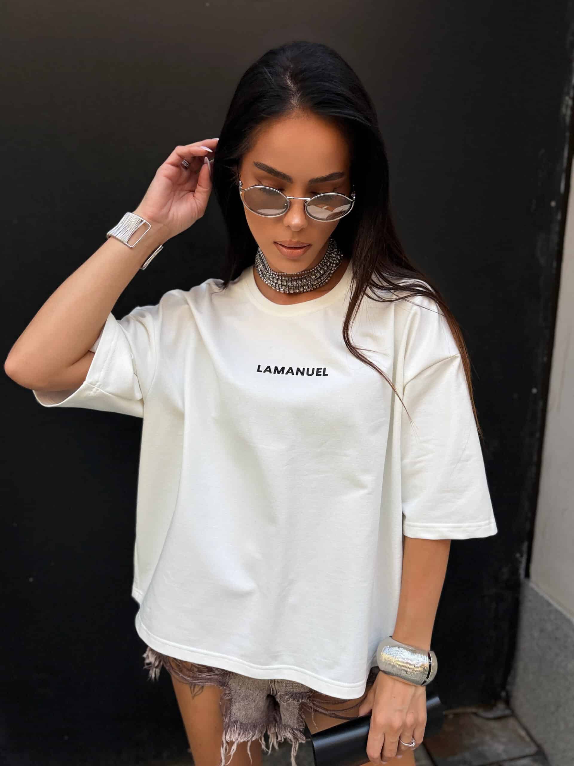 Tshirt NOX LaManuel ecru - obrazek 5