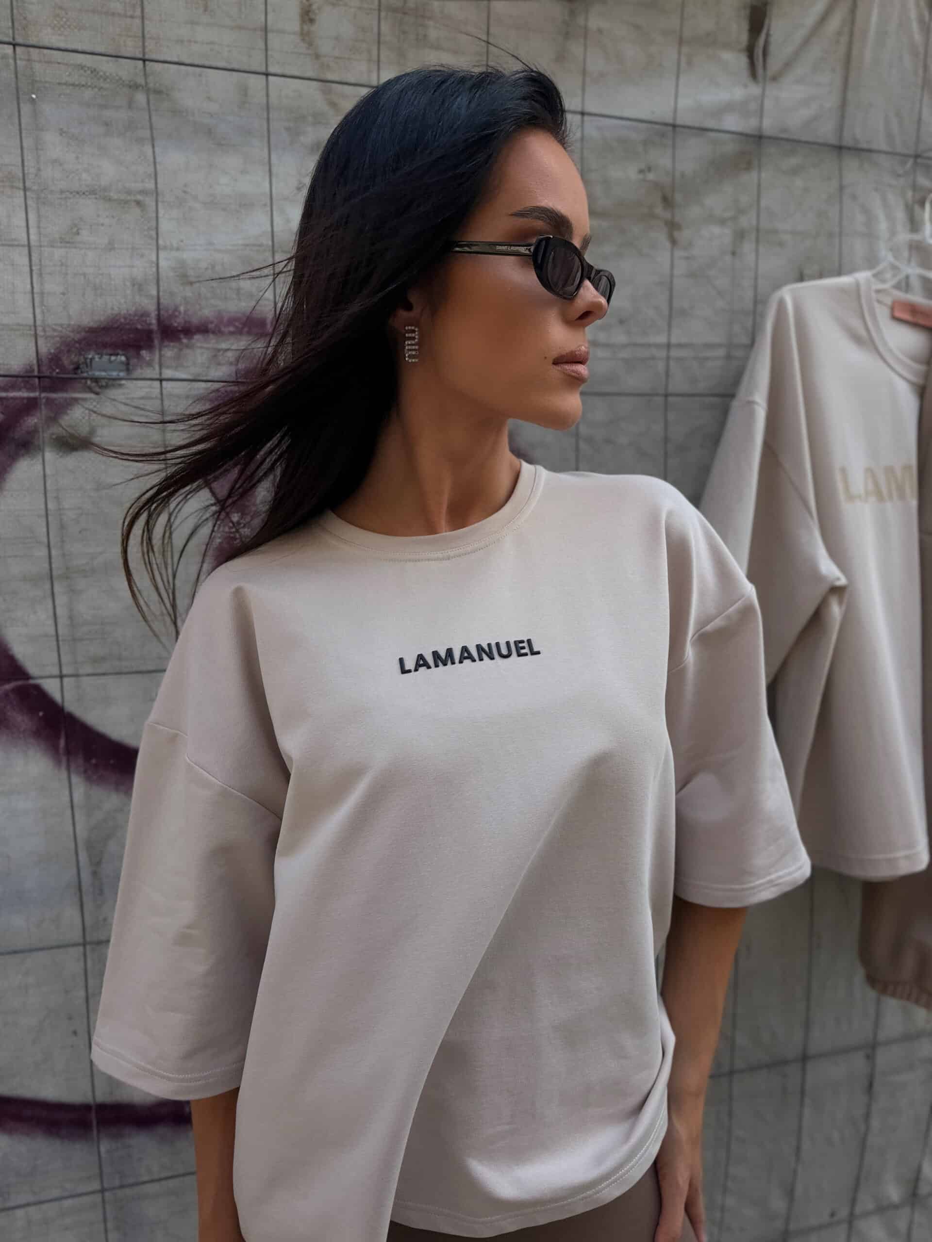 Tshirt NOX LaManuel beż - obrazek 2