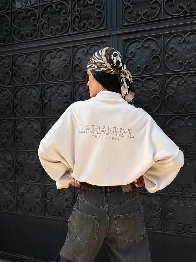 Bluza WARM UP LaManuel beż - obrazek 2