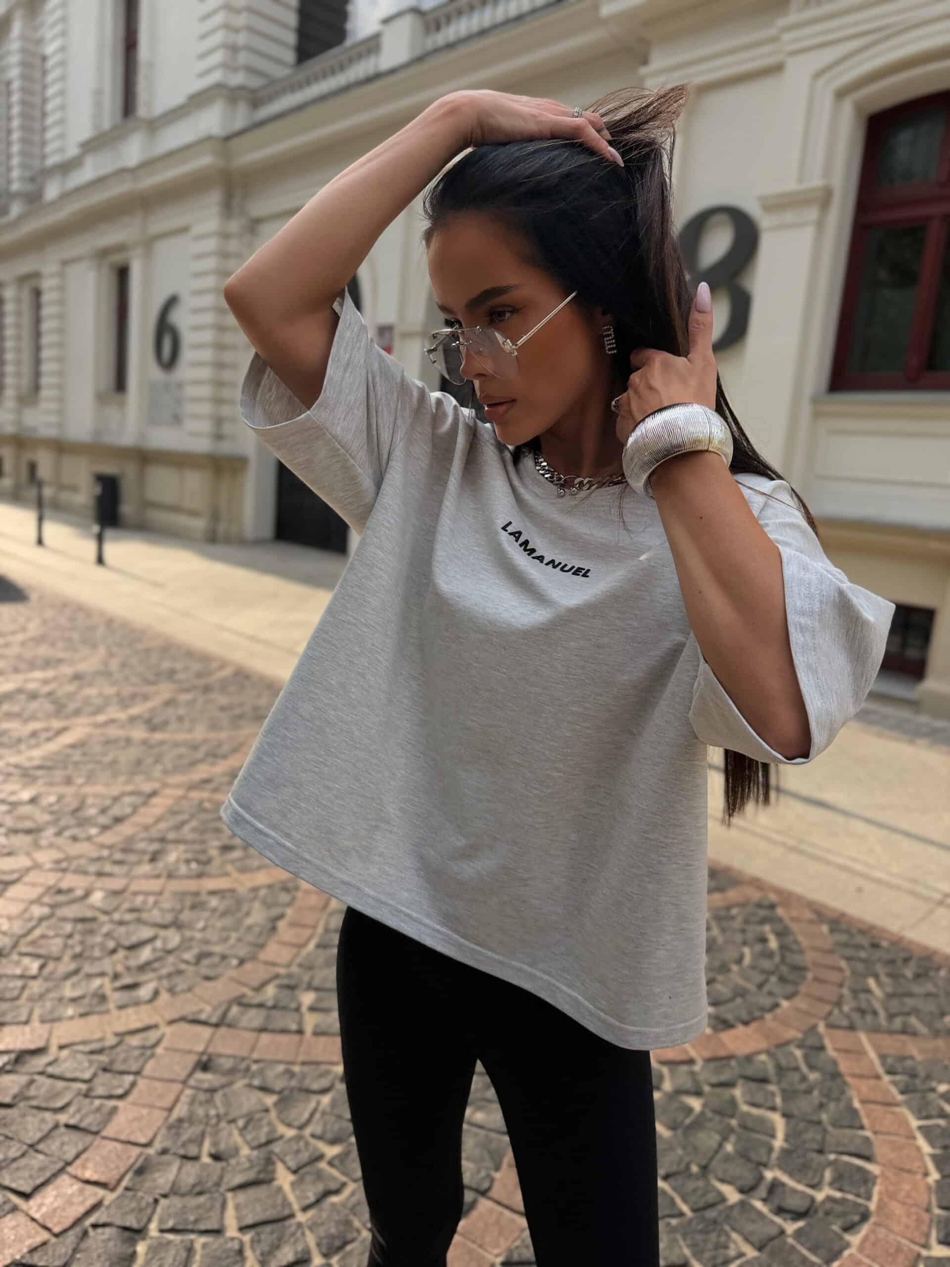 Tshirt NOX LaManuel melanż - obrazek 4