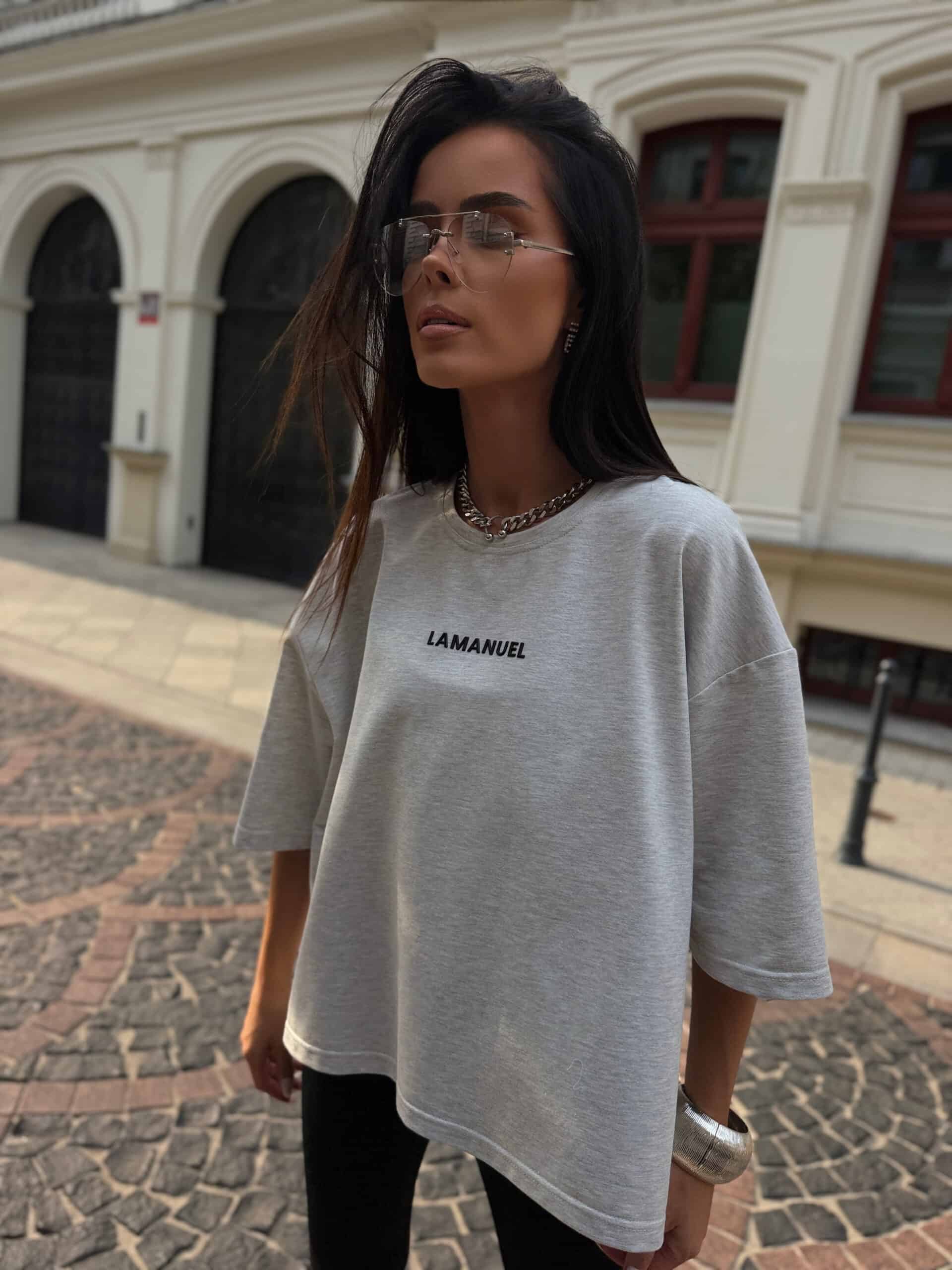 Tshirt NOX LaManuel melanż - obrazek 2