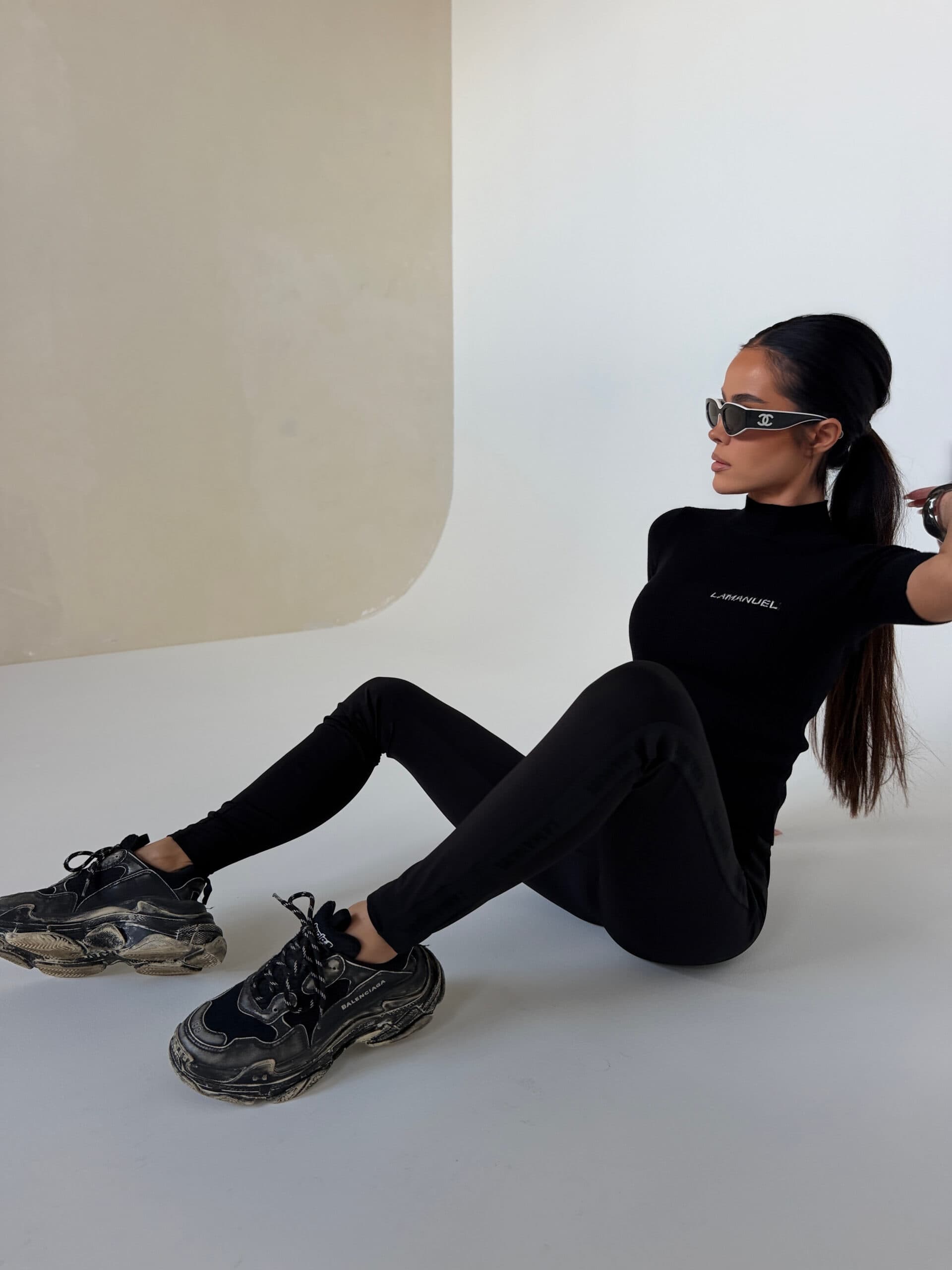 Top COZY LaManuel czarny - obrazek 4