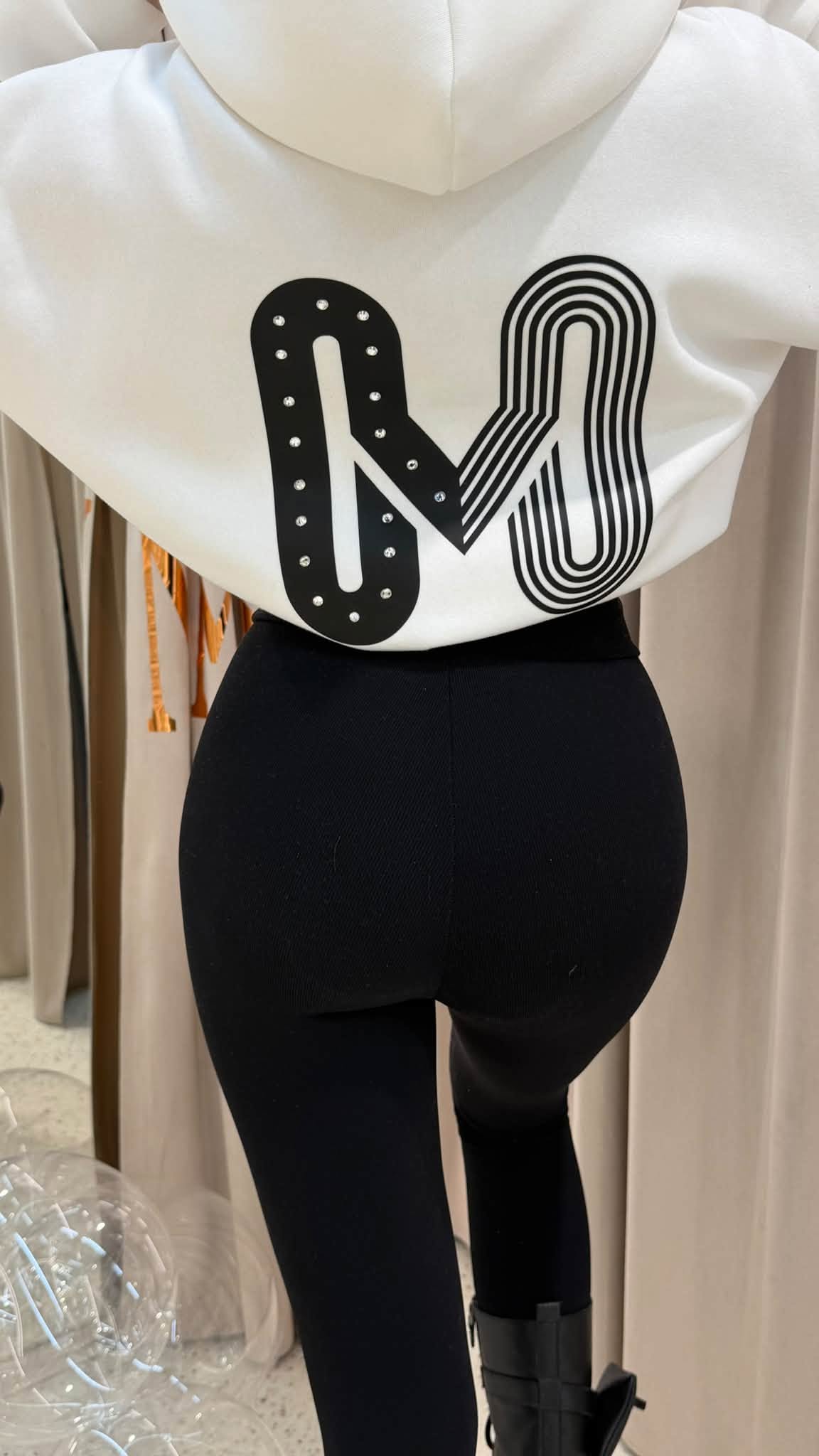 Bluza SHINE Mia Maison na suwak ecru - obrazek 2