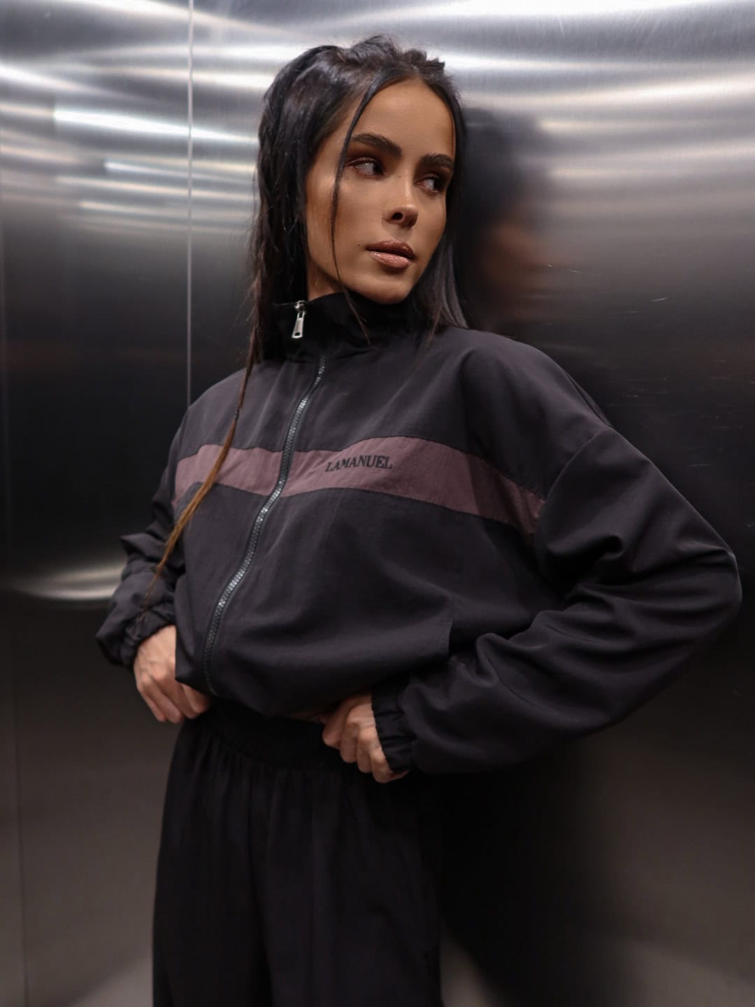 Bluza DASH La Manuel czarna - obrazek 5