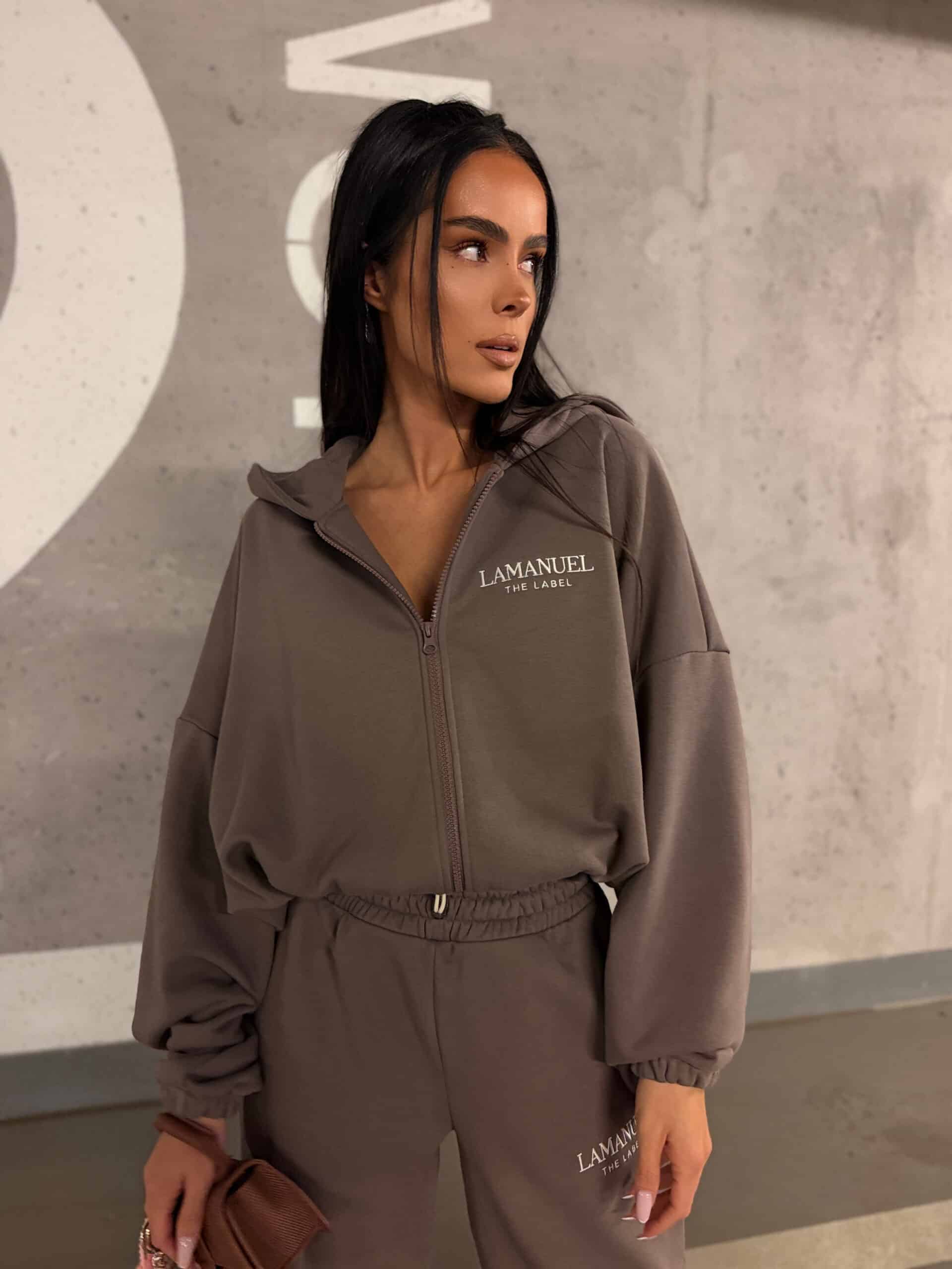 Bluza BASIC La Manuel mokka - obrazek 9