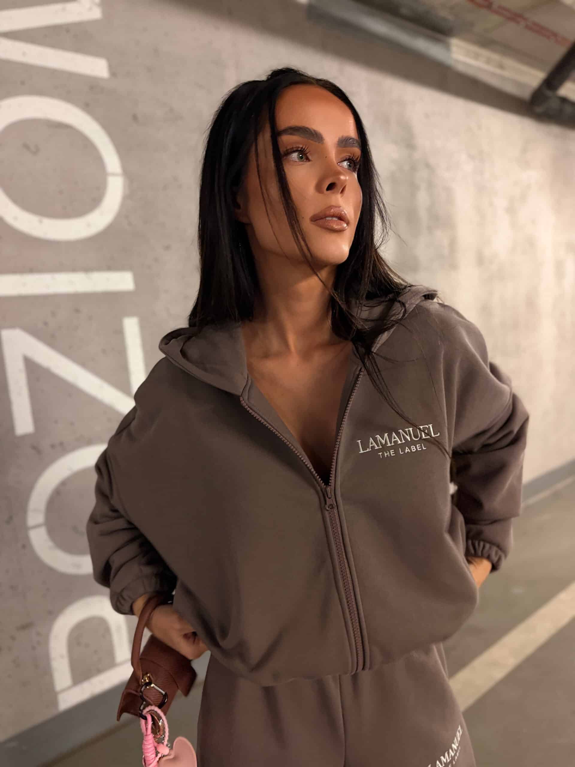 Bluza BASIC La Manuel mokka - obrazek 8