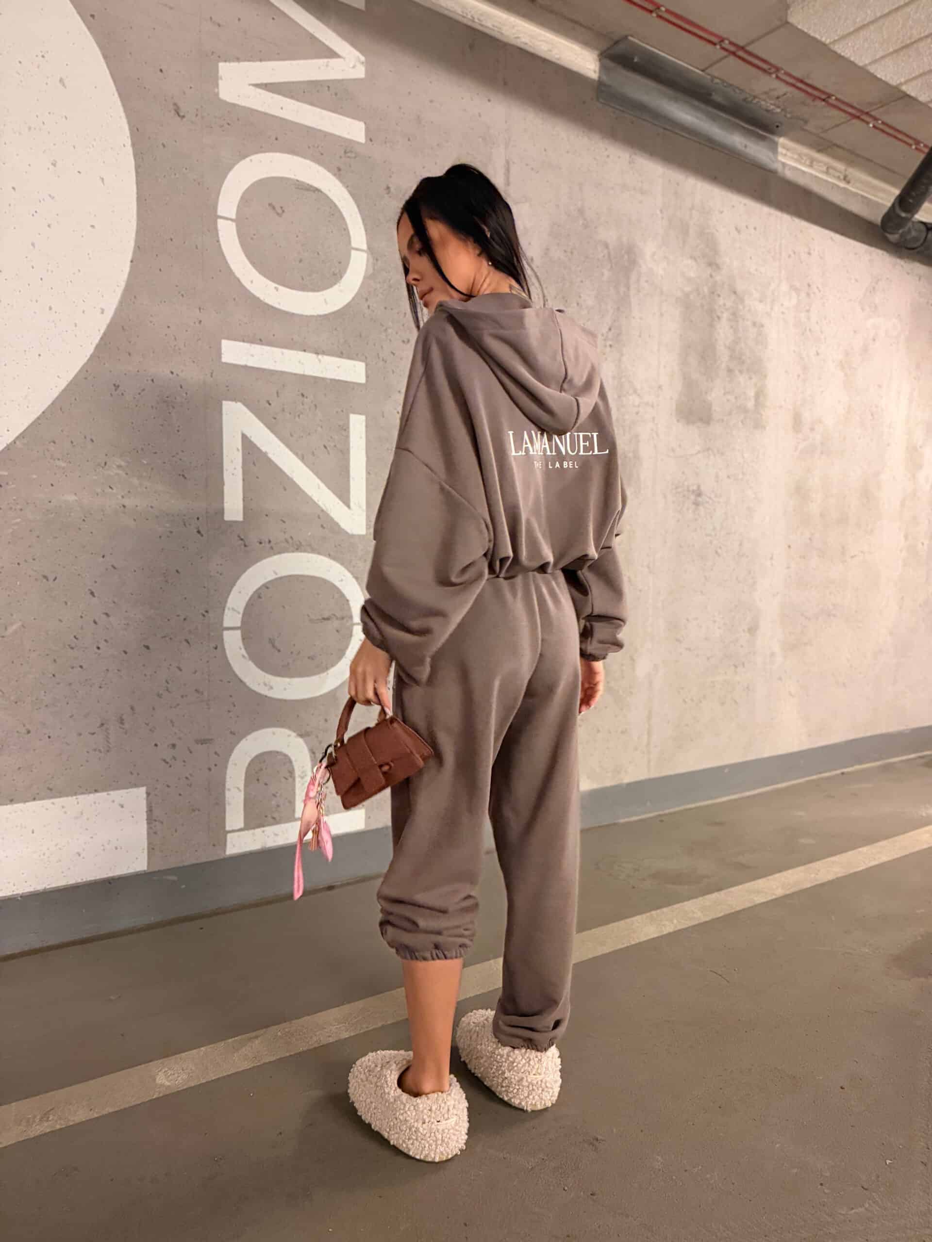 Bluza BASIC La Manuel mokka - obrazek 4